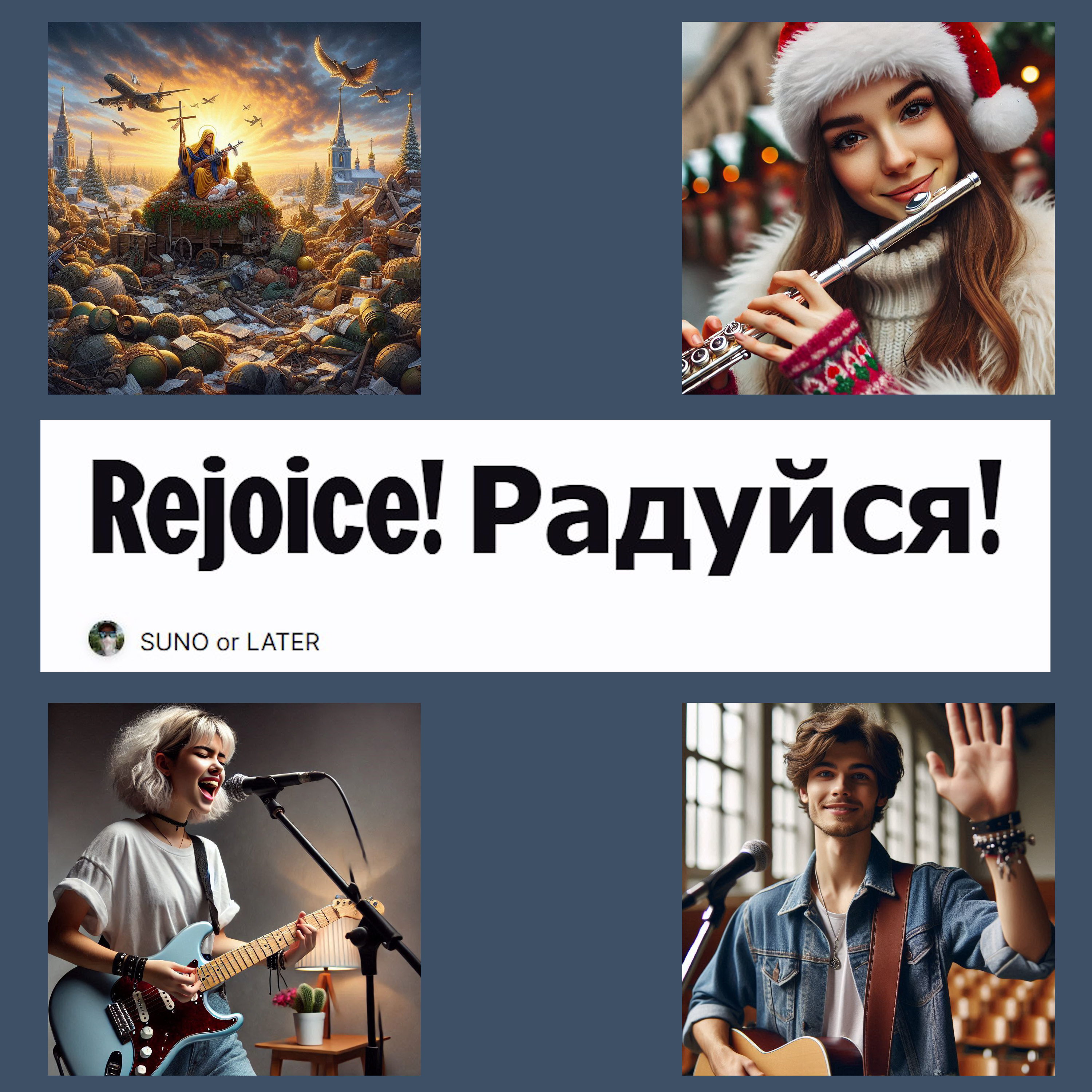 Rejoice! Радуйся! artwork