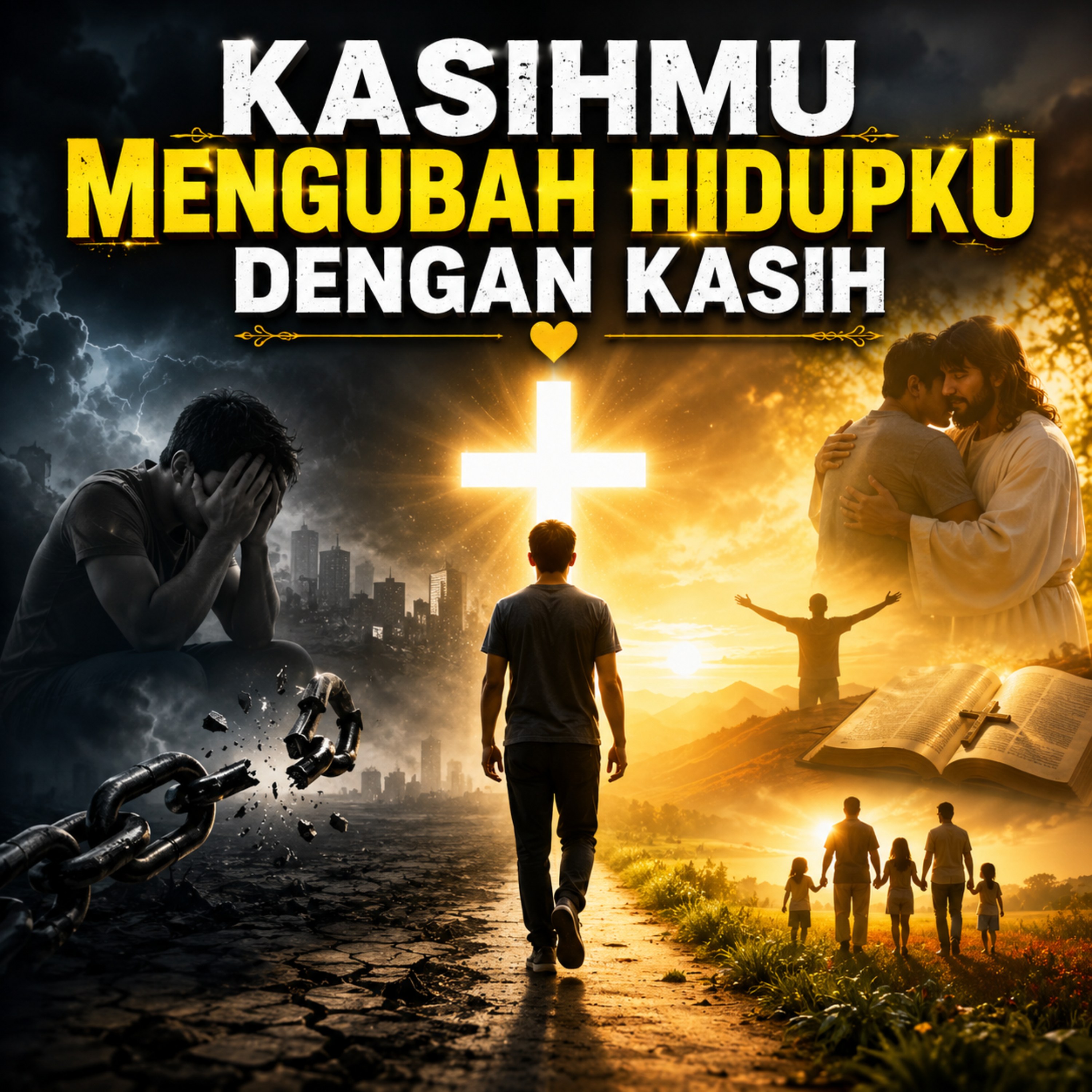 KasihMu Mengubah Hidupku Dengan Kasih by PUJI WORSHIP cover art
