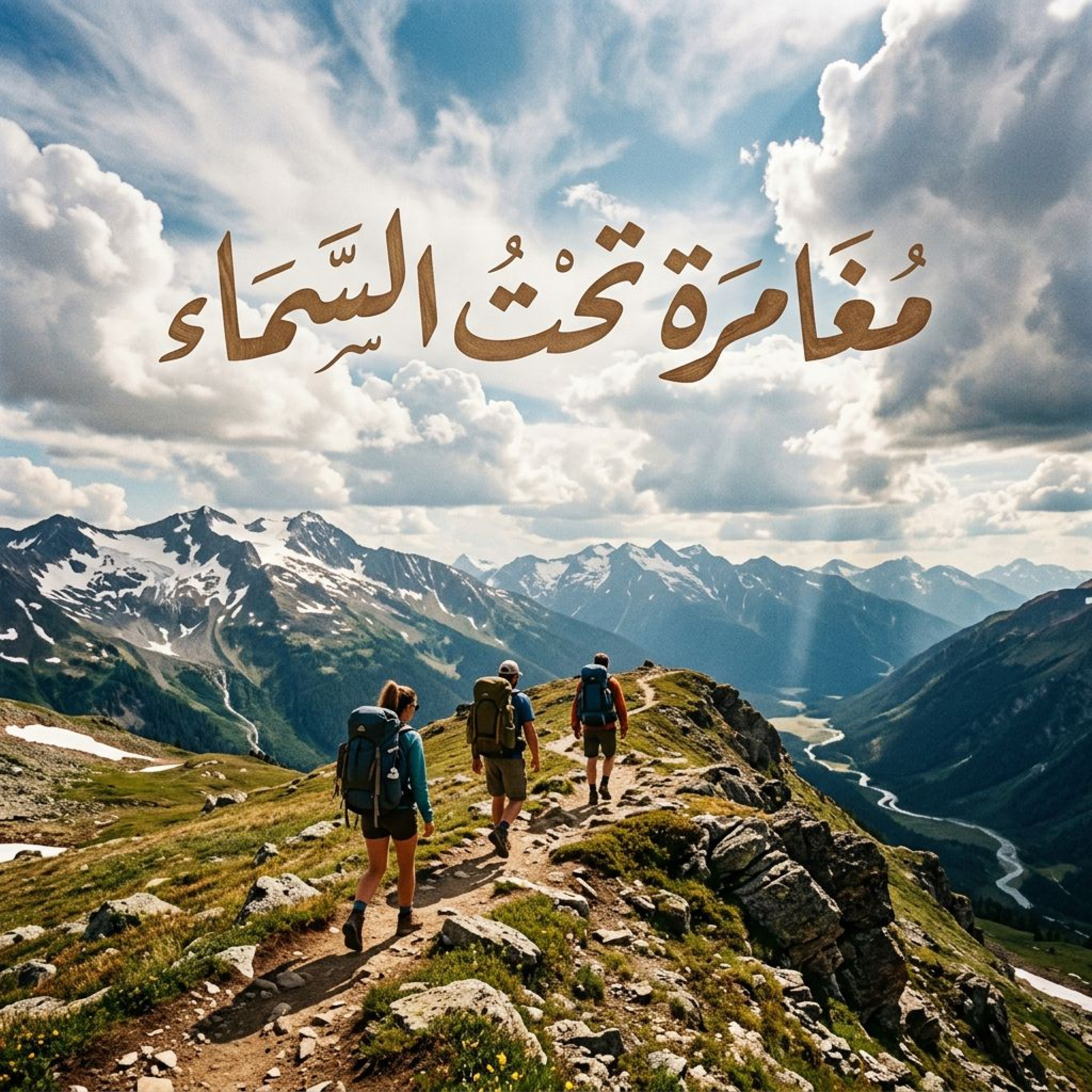 مغامرة تحت السماء by Lunbi cover art