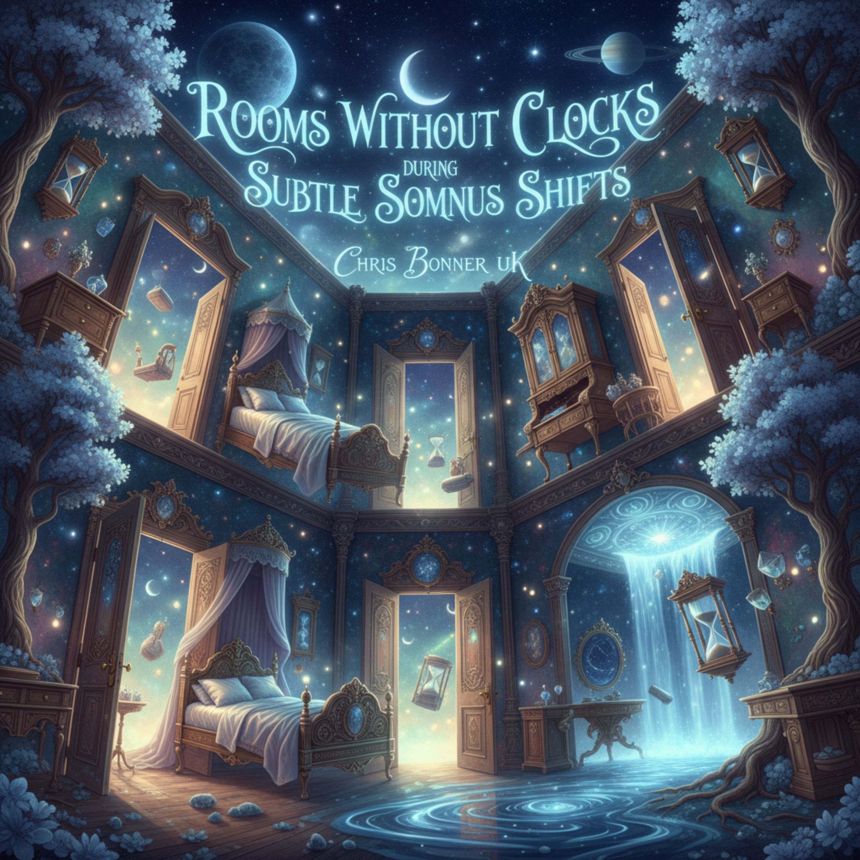 Rooms Without Clocks During Subtle Somnus Shifts by Chris Bonner UK cover art
