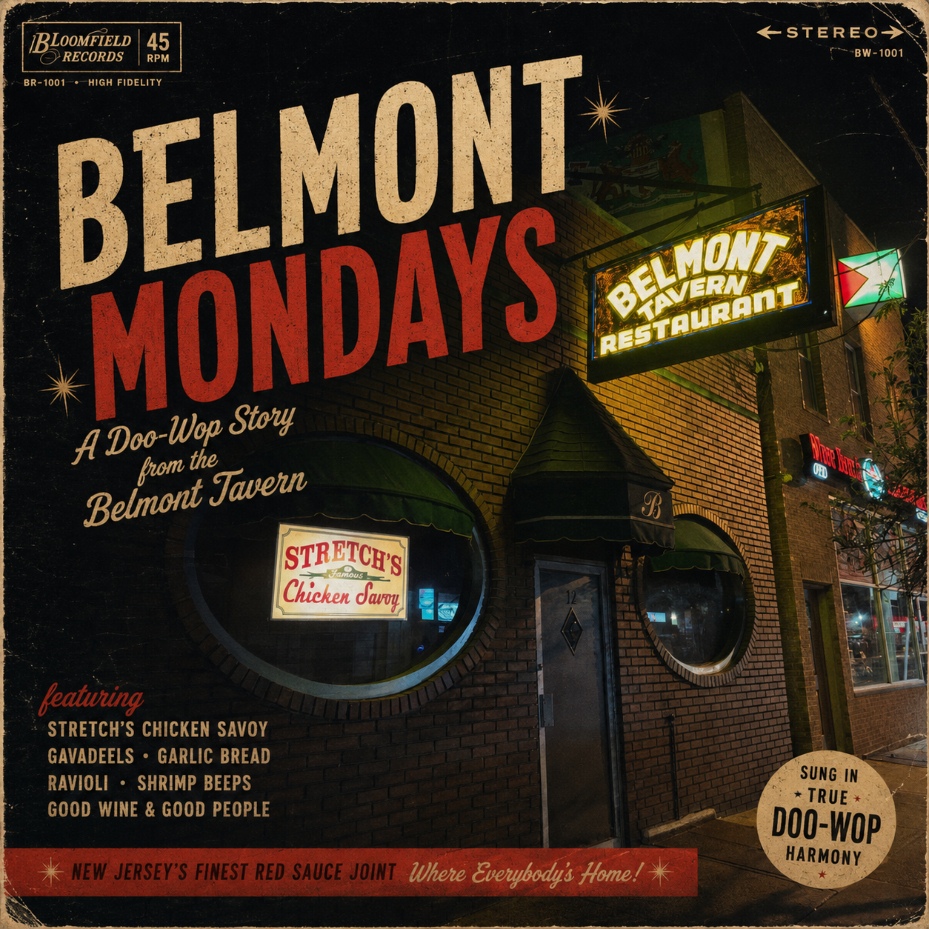 Belmont Mondays (Street Corner Serenade) by Tony Mangia cover art