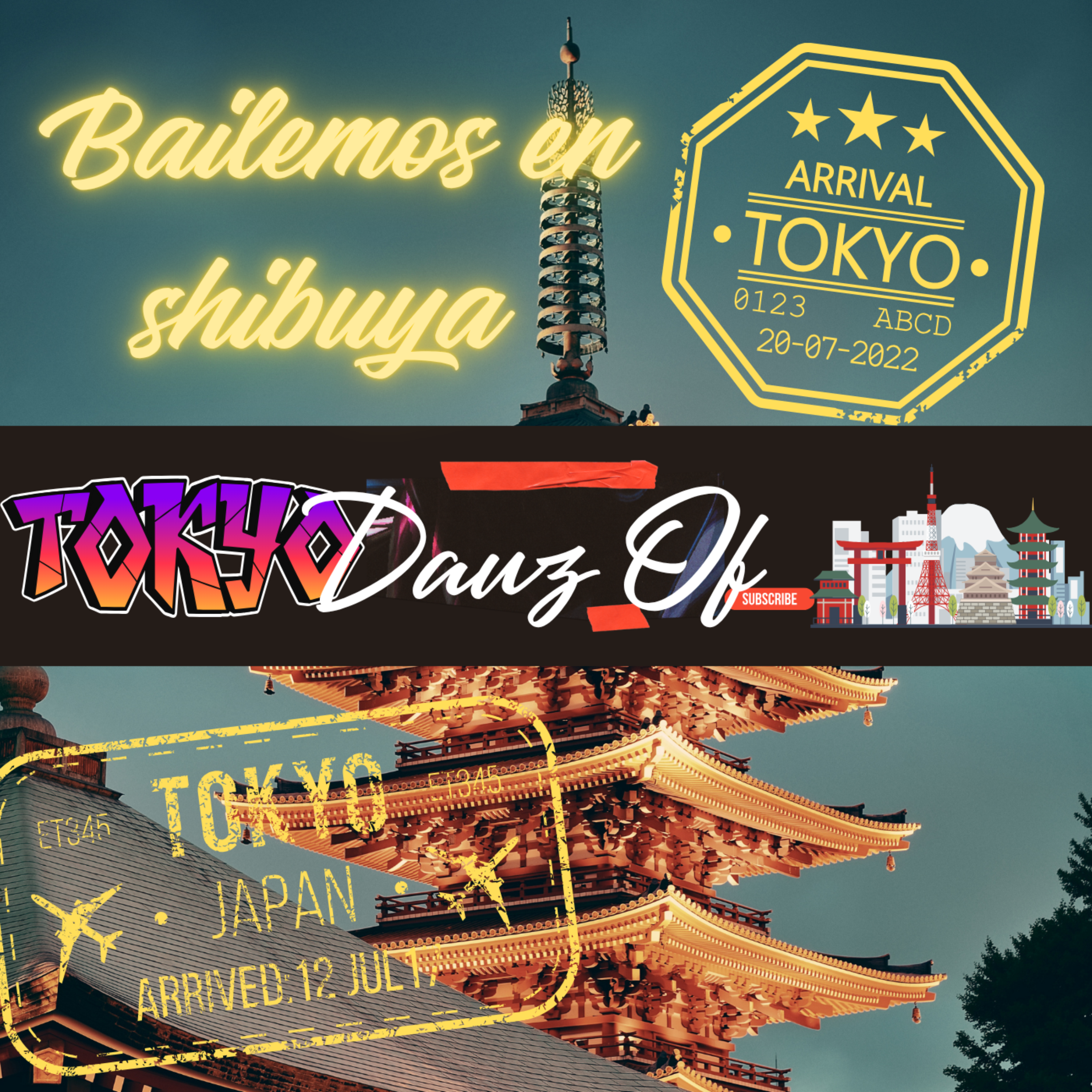 Bailemos  en  shibuya by DAUZ OF cover art