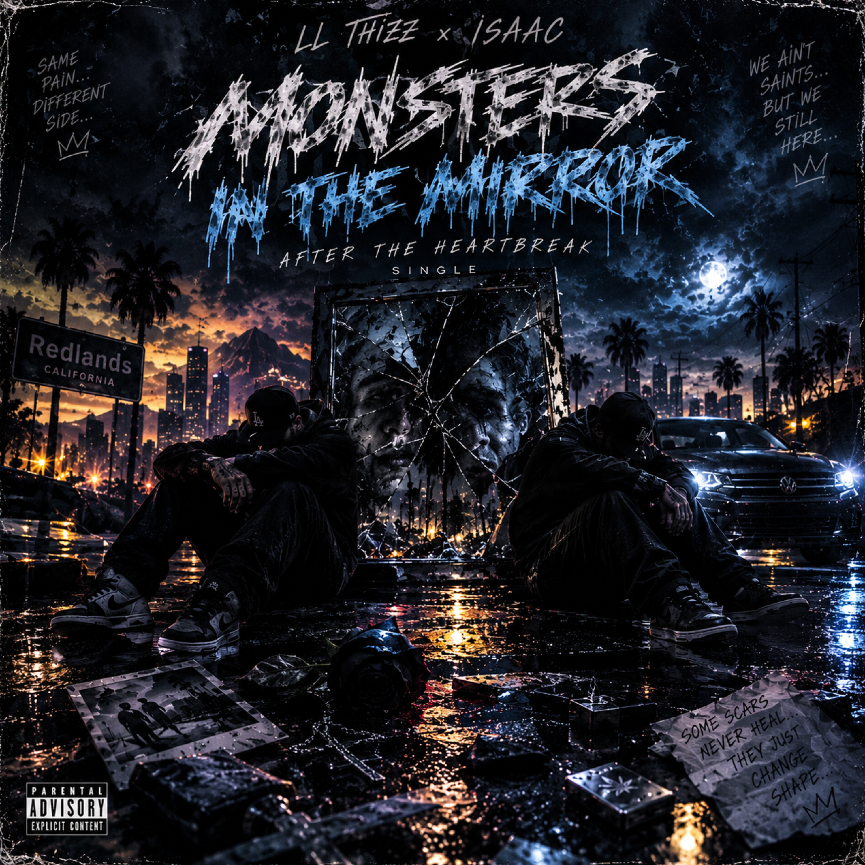 Monsters In The Mirror by Ll Thizz cover art