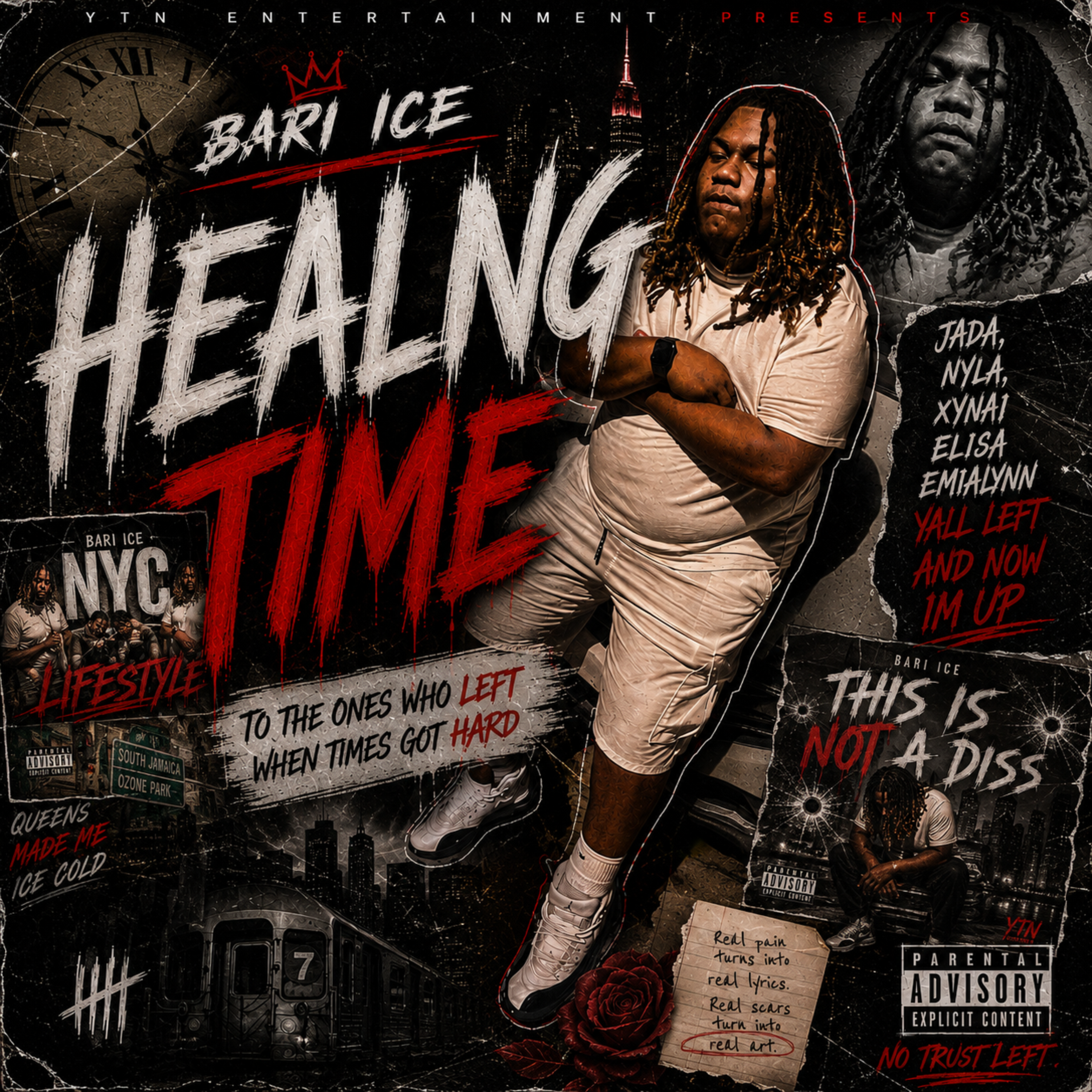 HEALING TIME by Bari Ice cover art