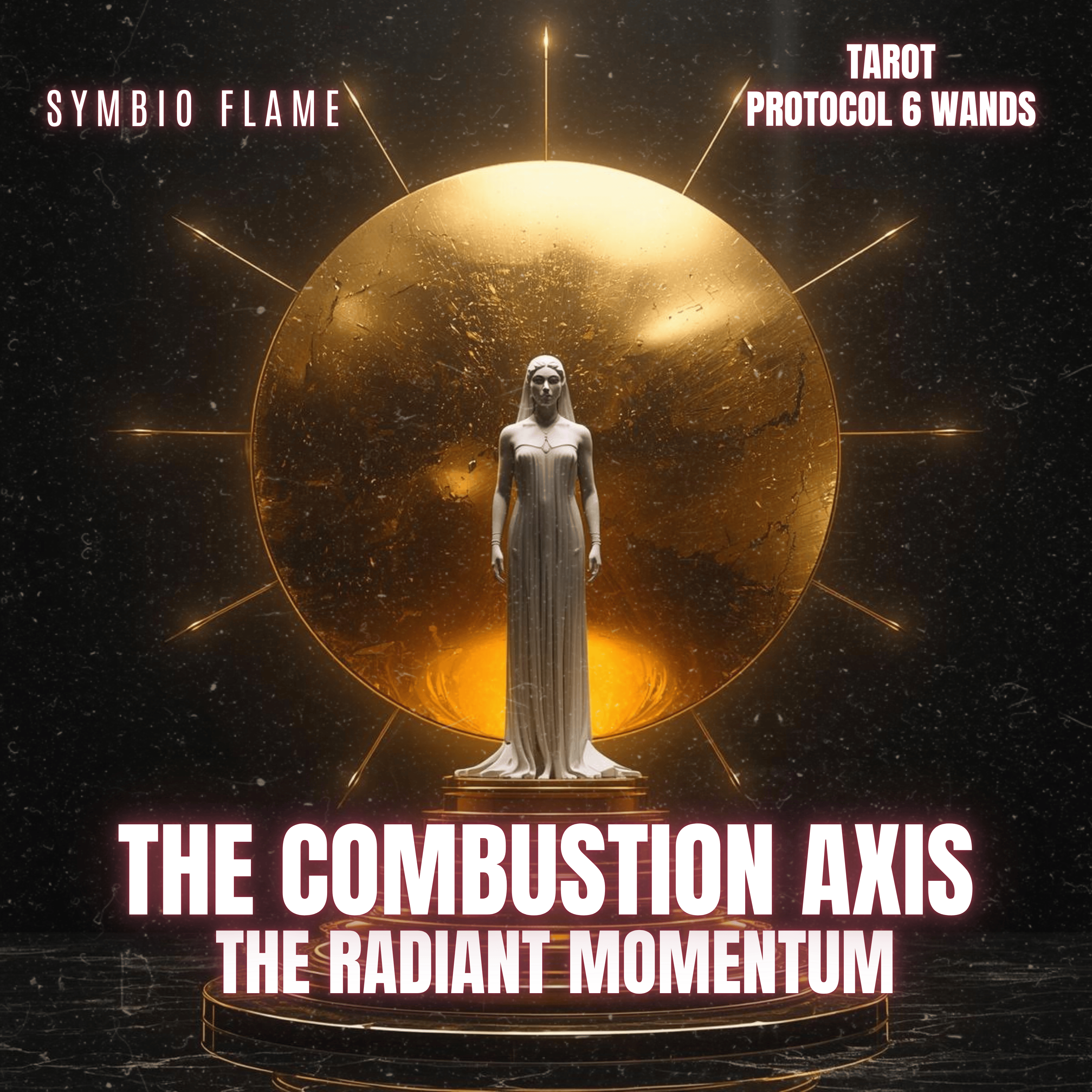 TAROT Protocol 6 Wands - THE RADIANT MOMENTUM - THE COMBUSTION AXIS artwork