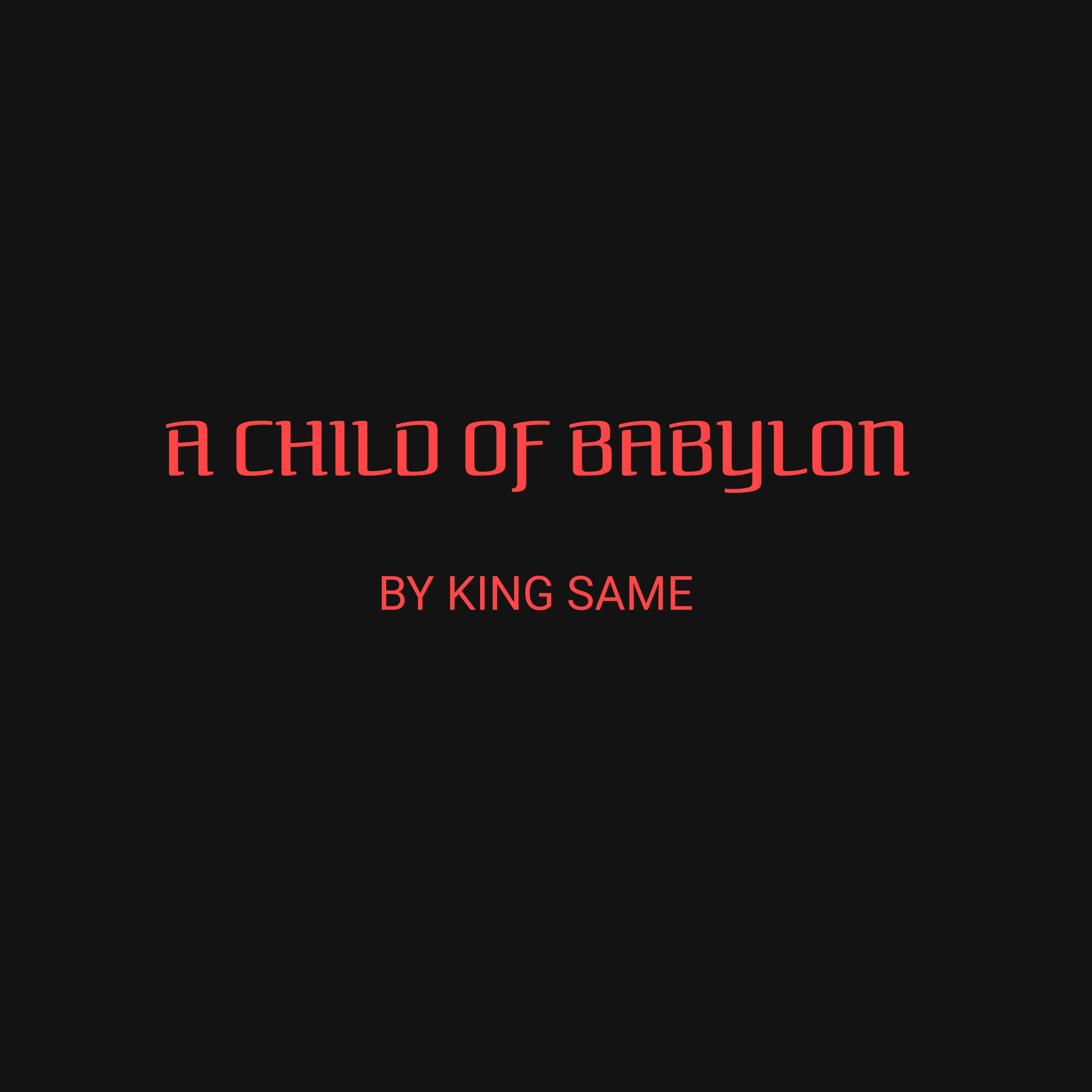 a child of babylon artwork