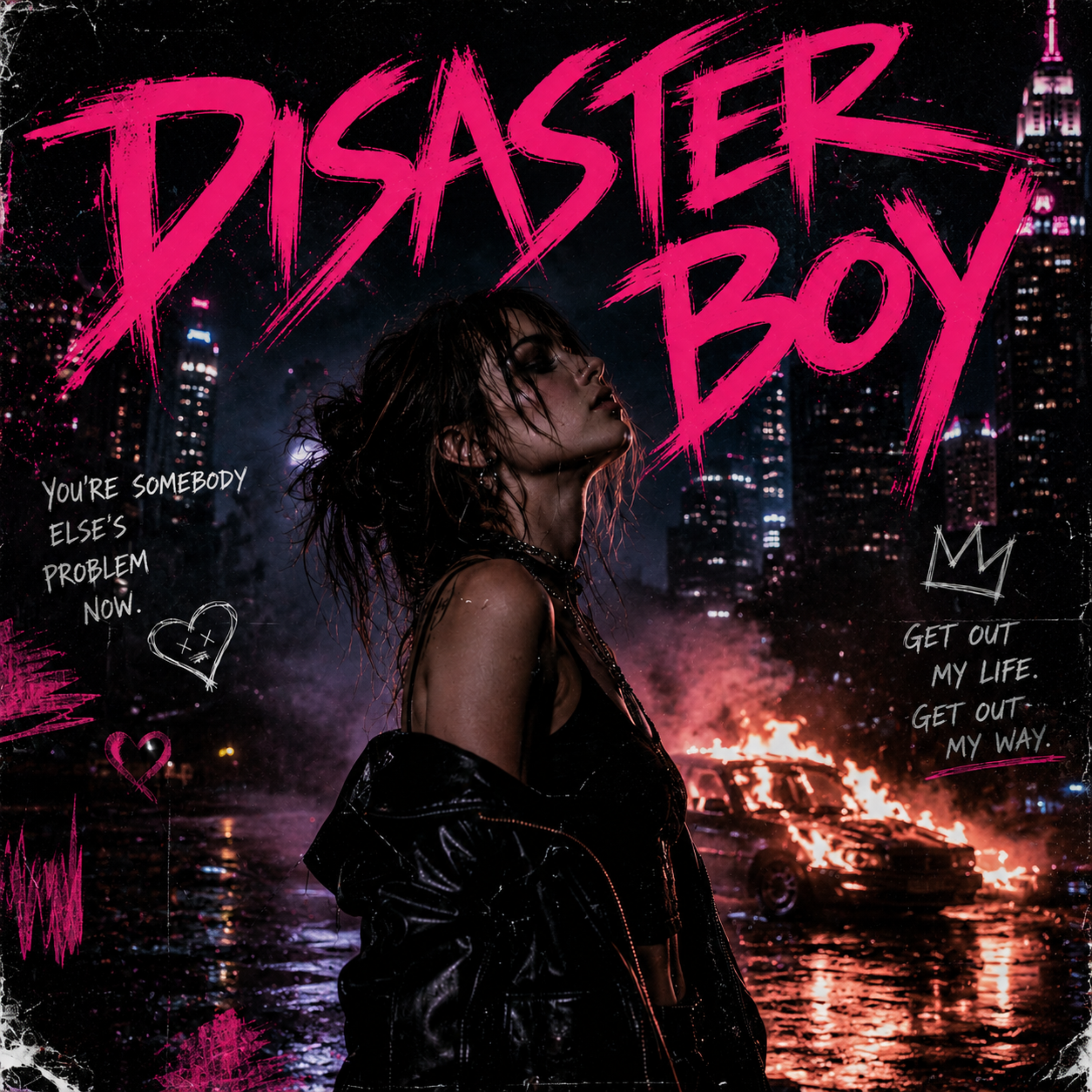 Disaster boy artwork