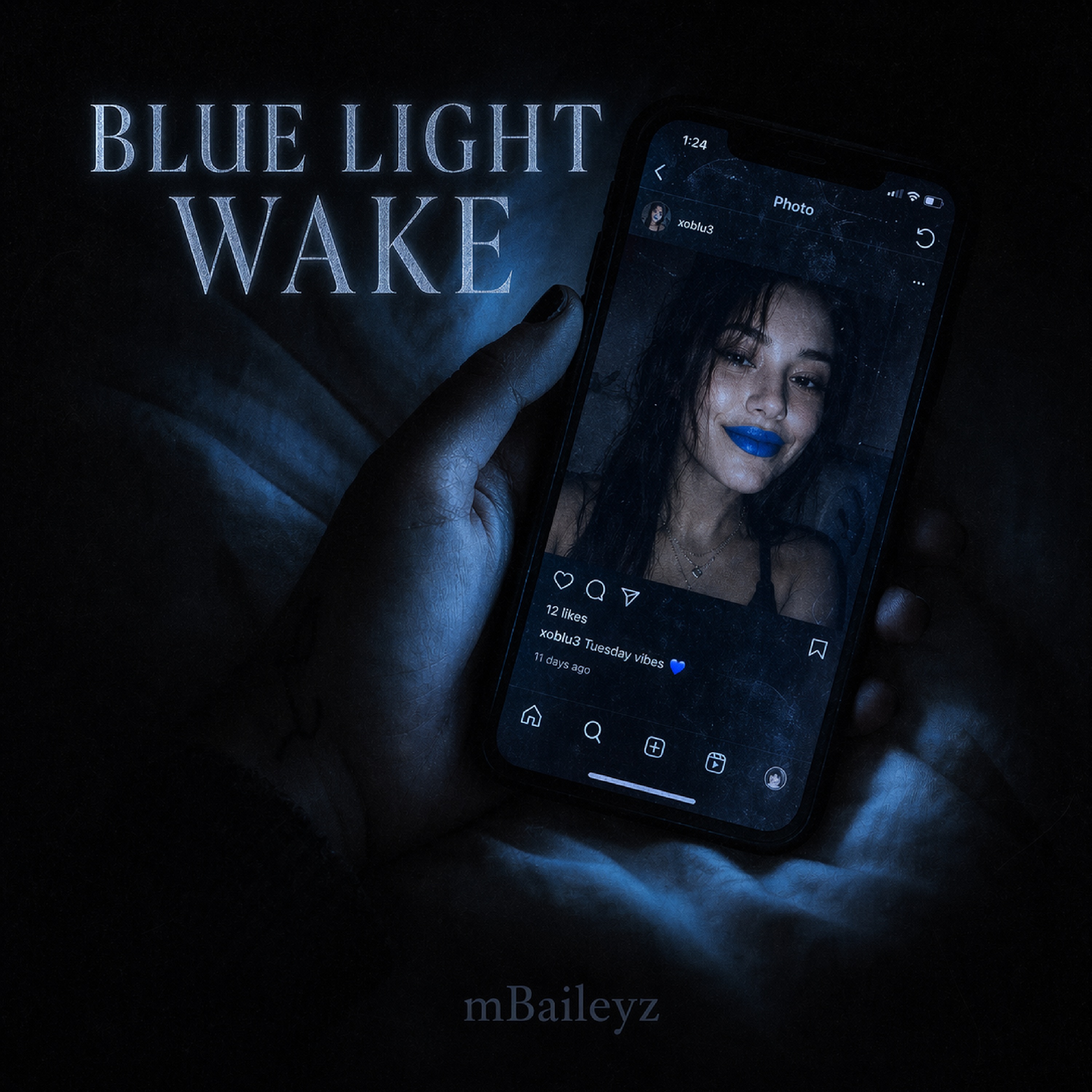 BLUE LIGHT WAKE artwork
