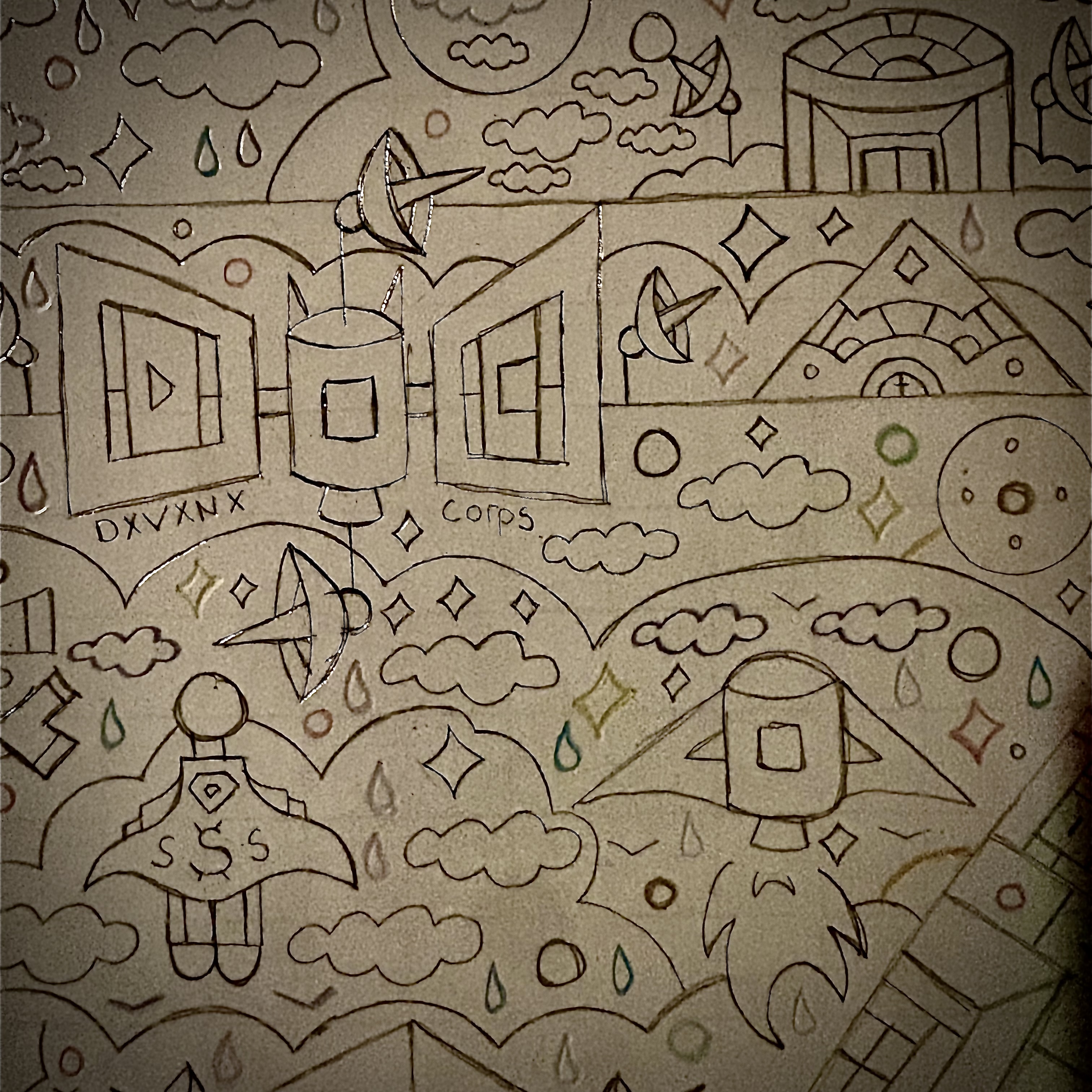Dxvxnx Corps artwork