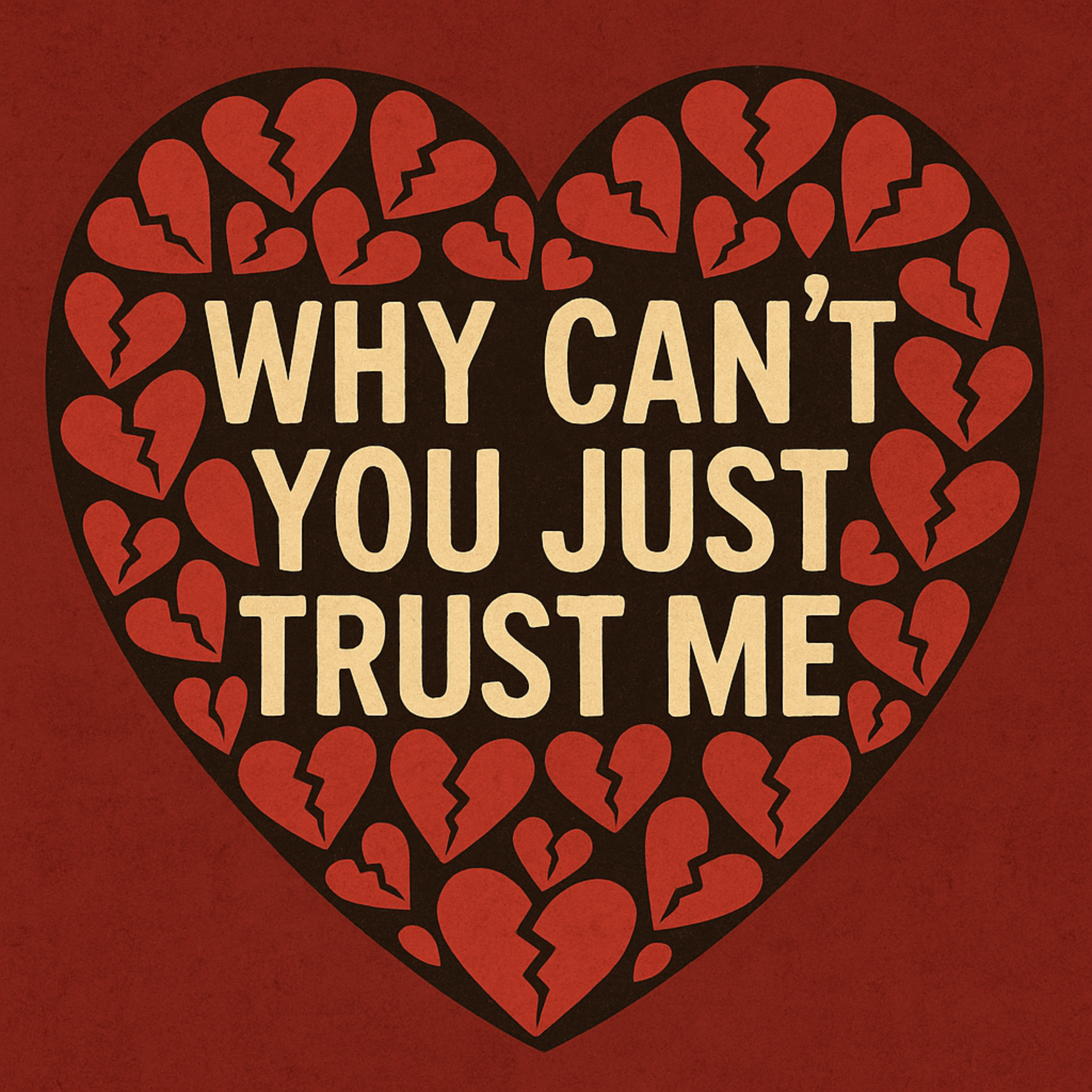 WHY CAN'T YOU JUST TRUST ME artwork