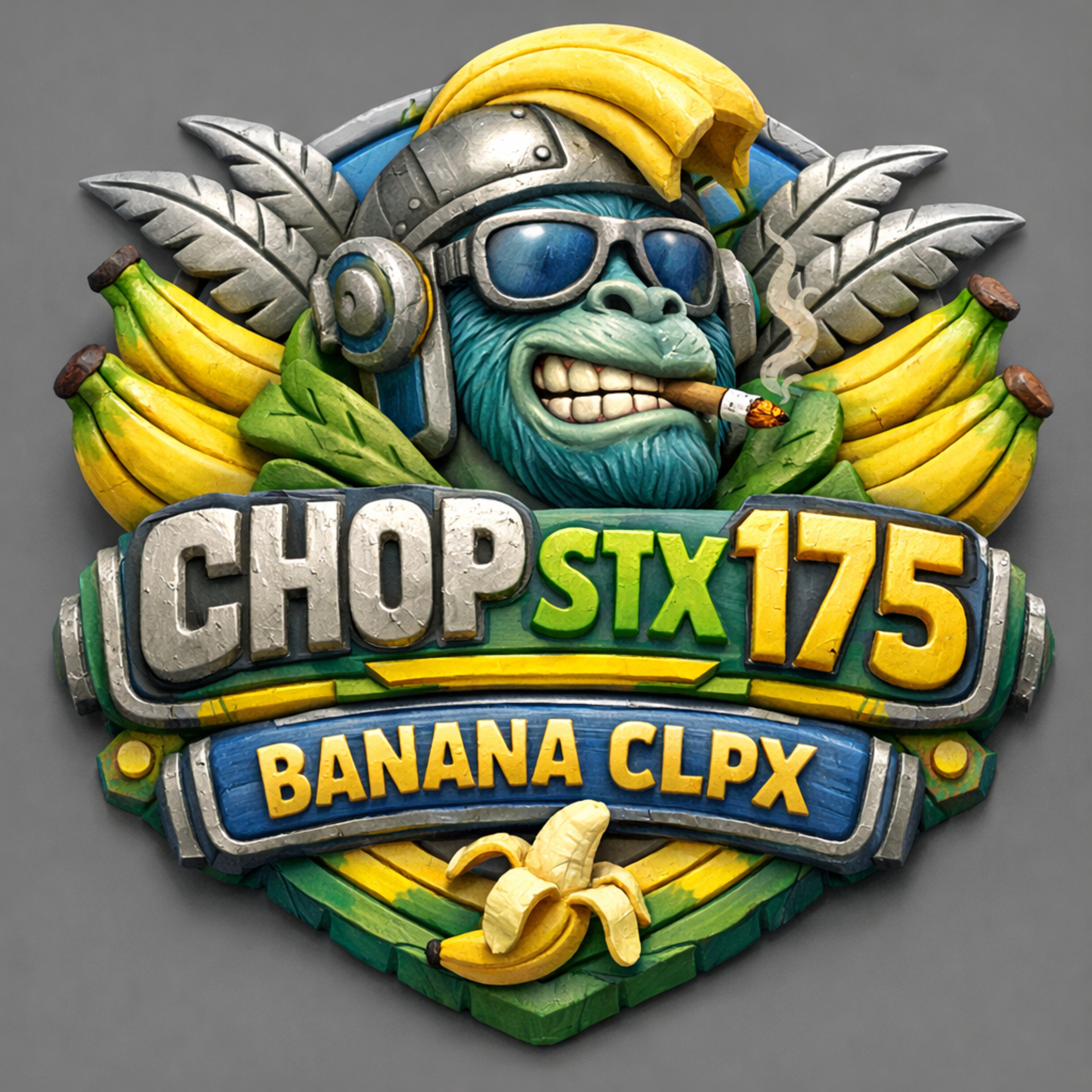 CHOP STX 175 BANANA CLPX artwork