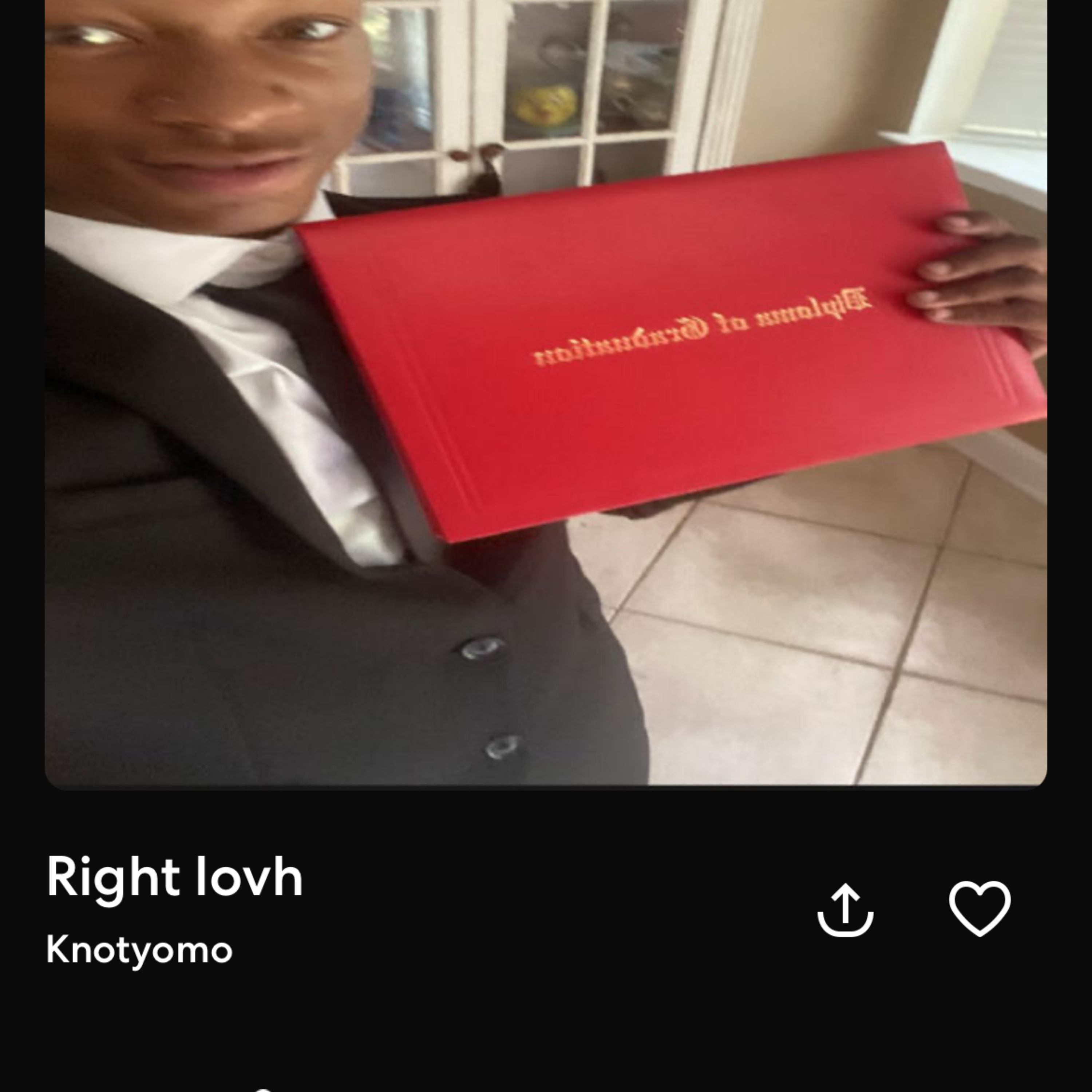 Right Lovh artwork