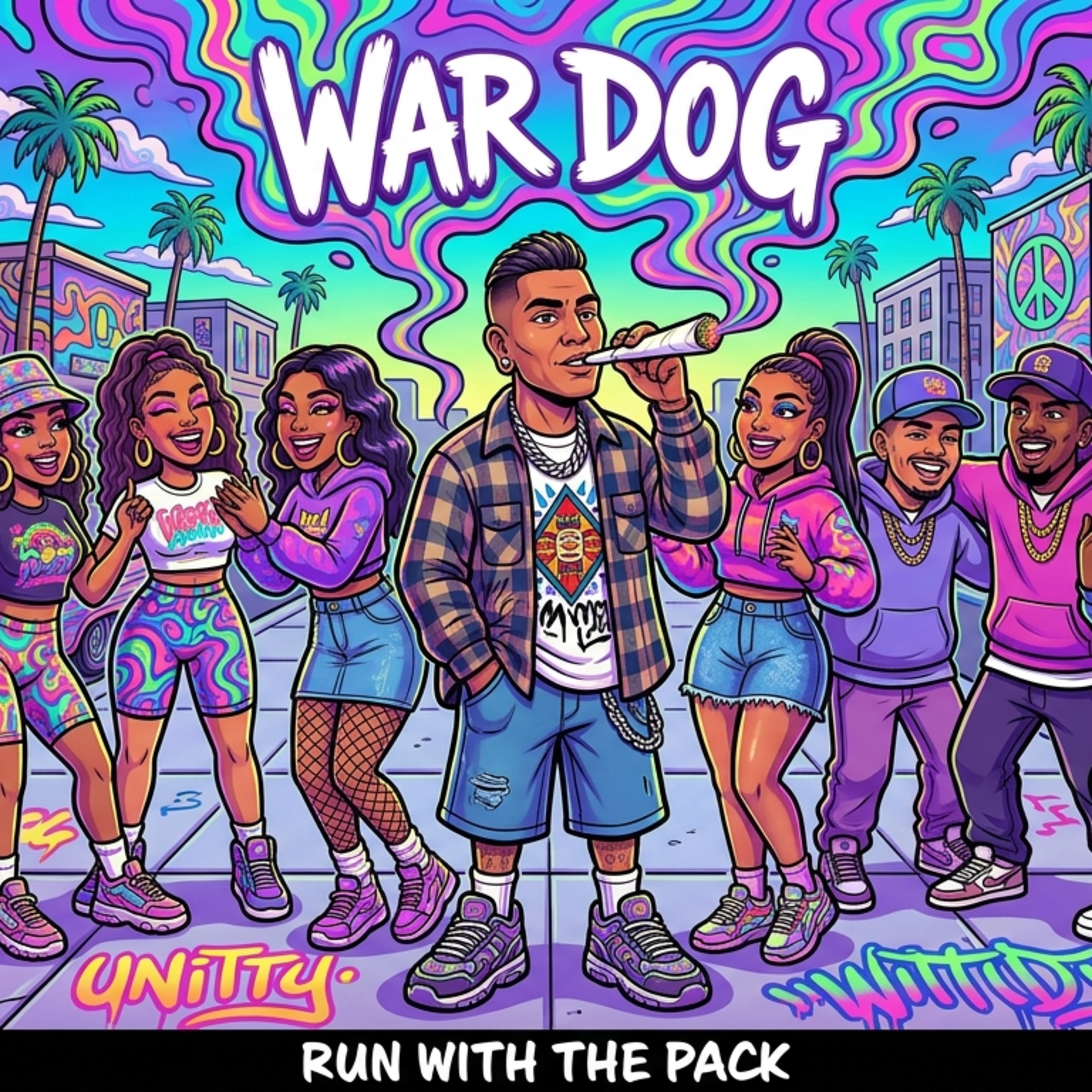 Run With The Pack by War Dog cover art