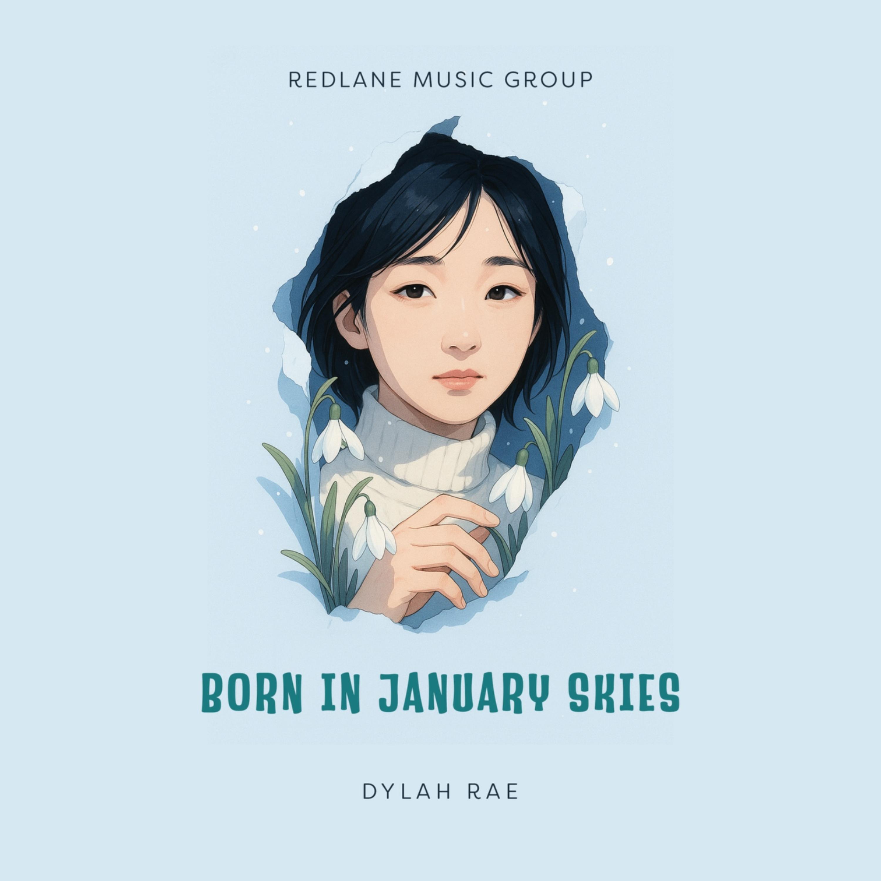 Born In January Skies artwork