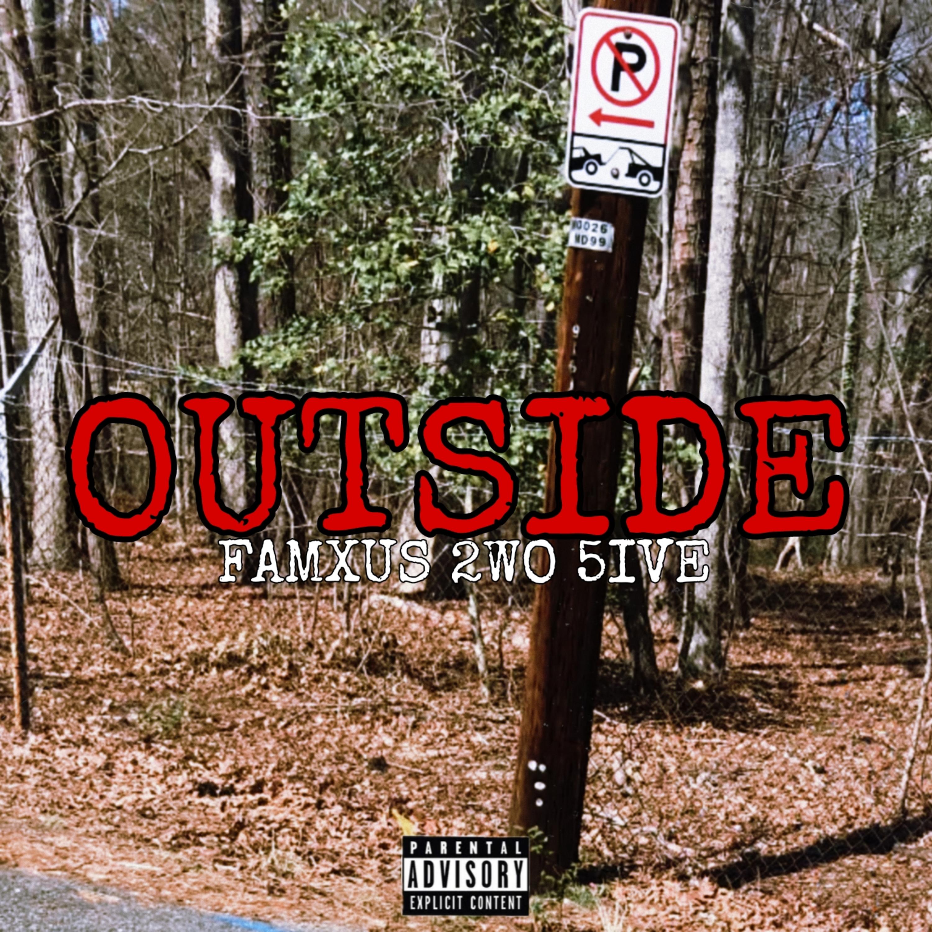 Outside artwork