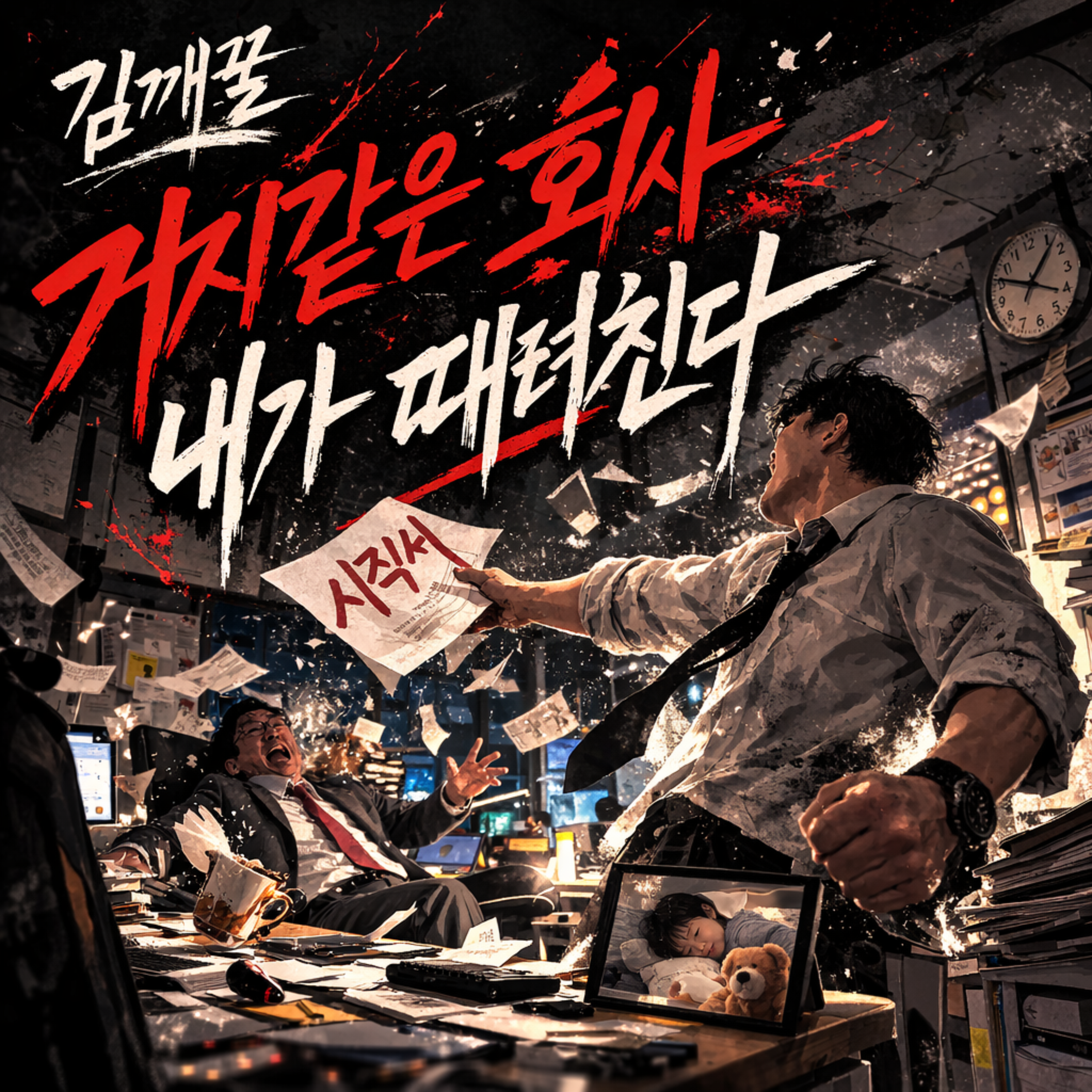 거지같은 회사 내가 때려친다 artwork