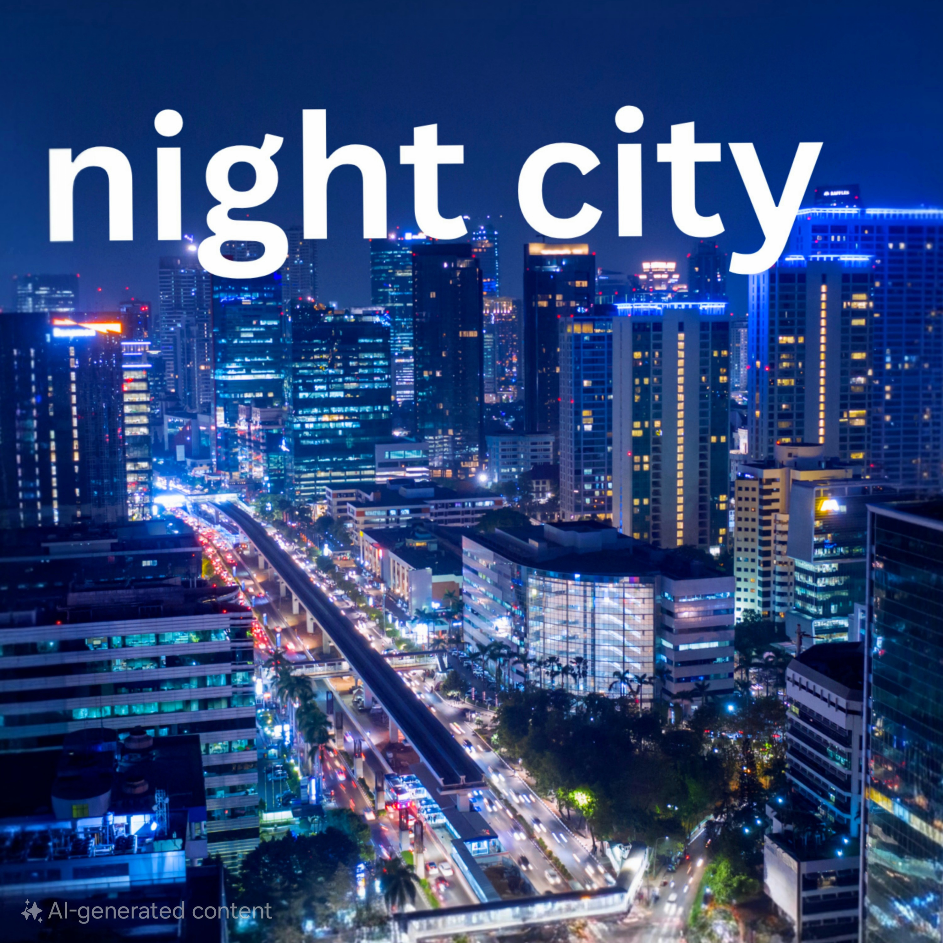 night city artwork
