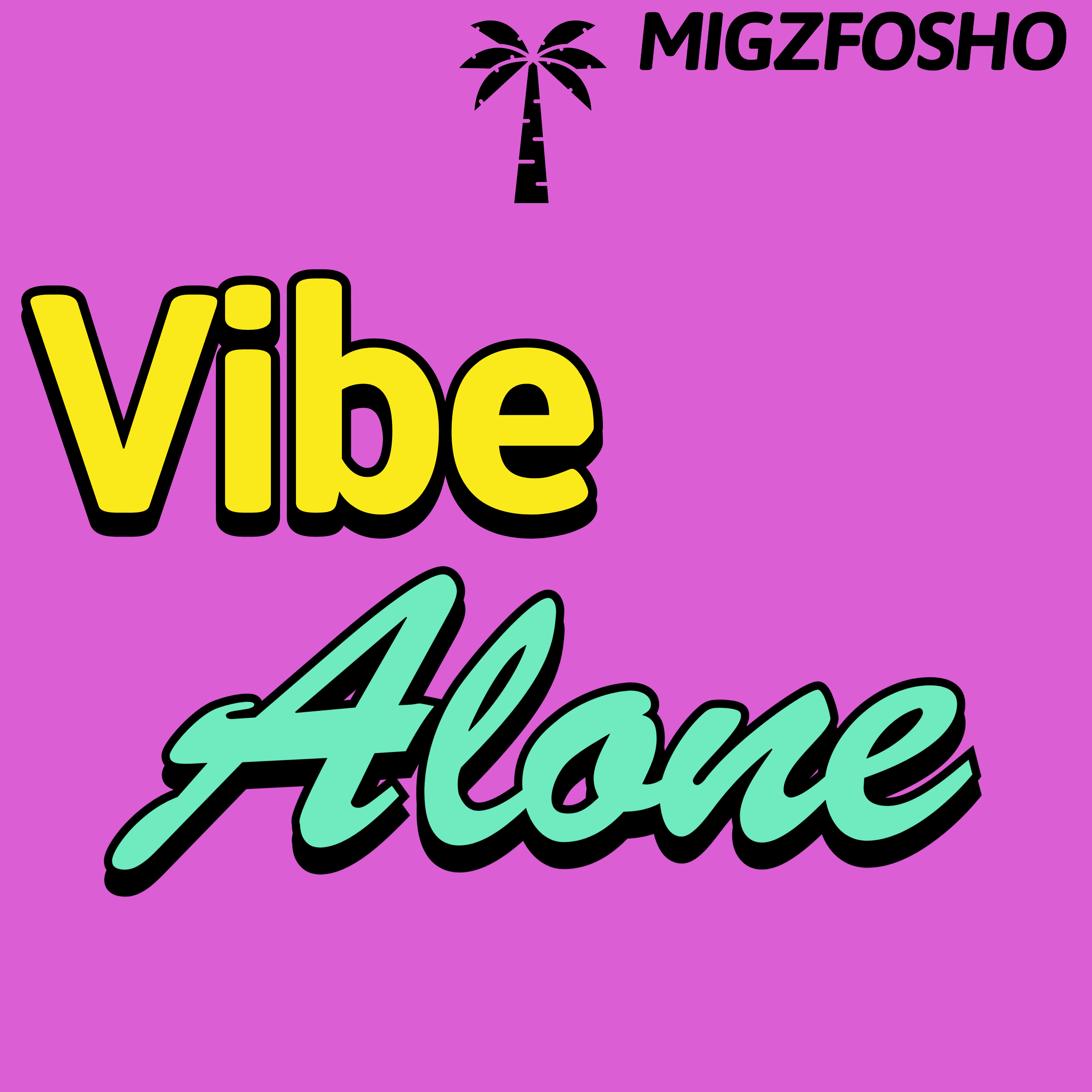 VIBE ALONE artwork