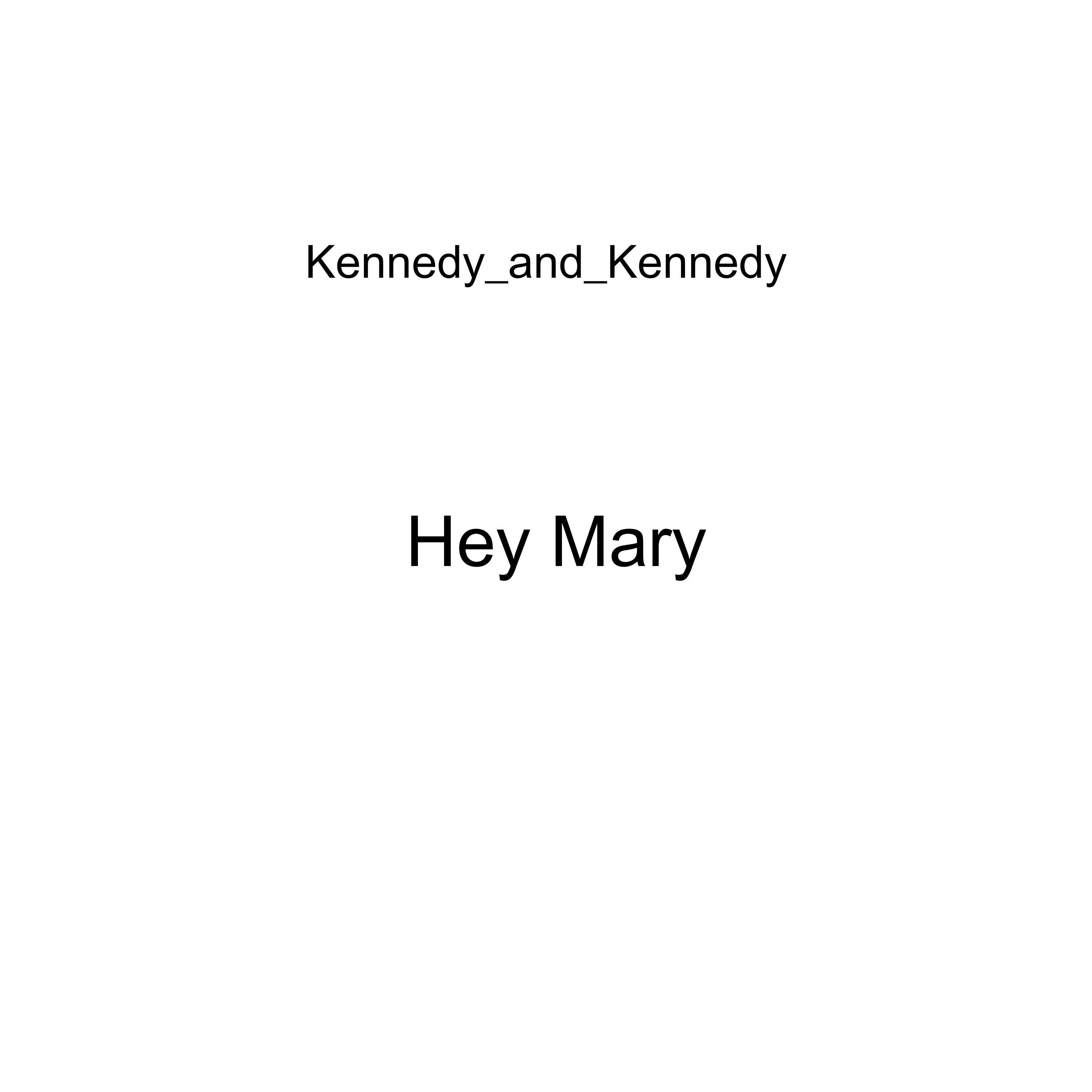 Hey Mary artwork