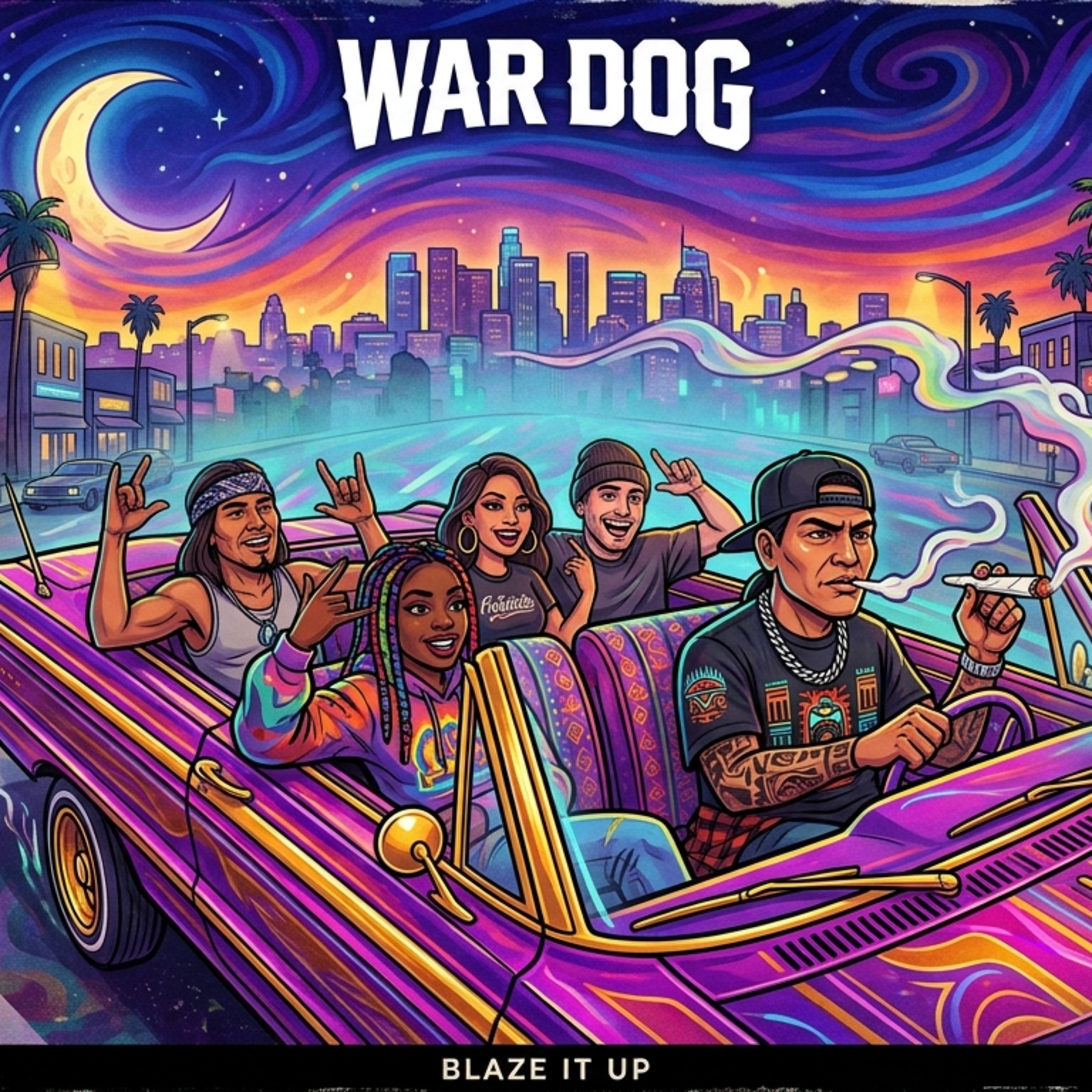 Blaze It Up by War Dog cover art