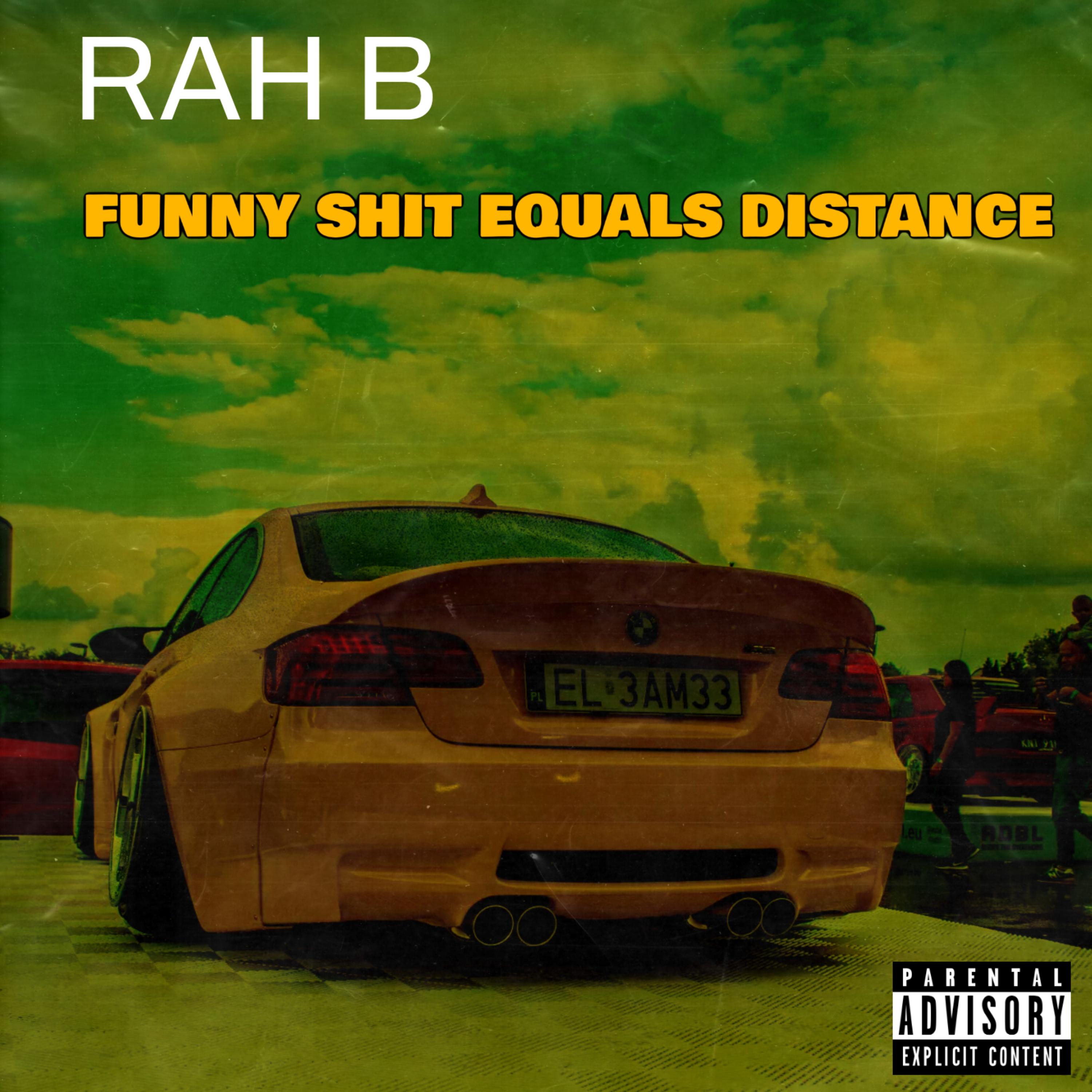 FUNNY SHIT EQUALS DISTANCE artwork