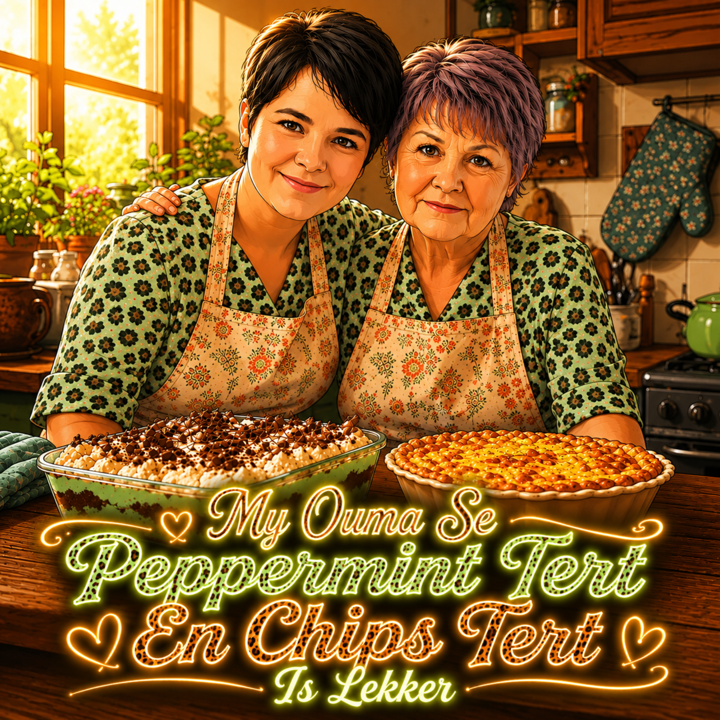 My Ouma Se Peppermint Tert En Chips Tert Is Lekker by glow flower cover art