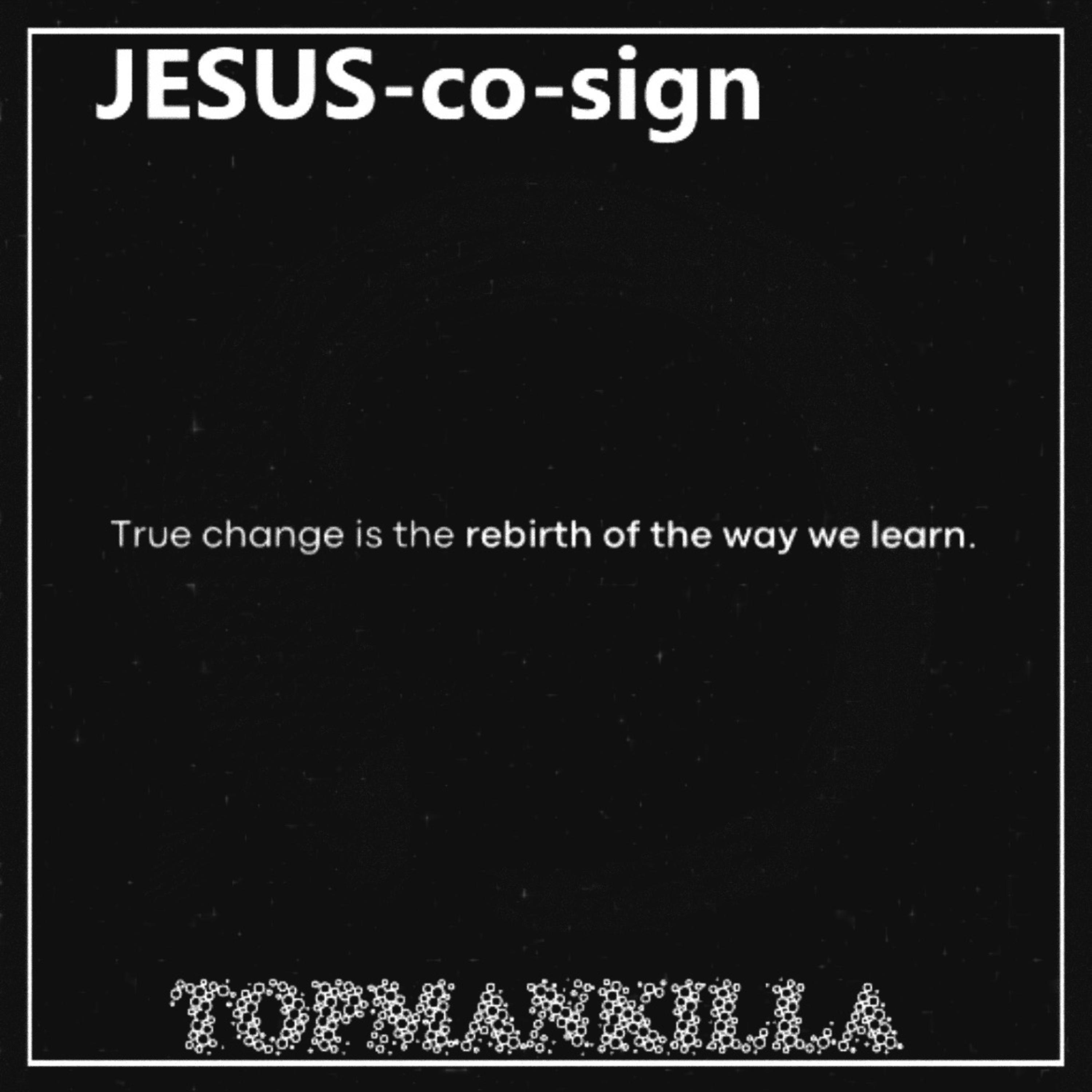 JESUS-co-sign artwork