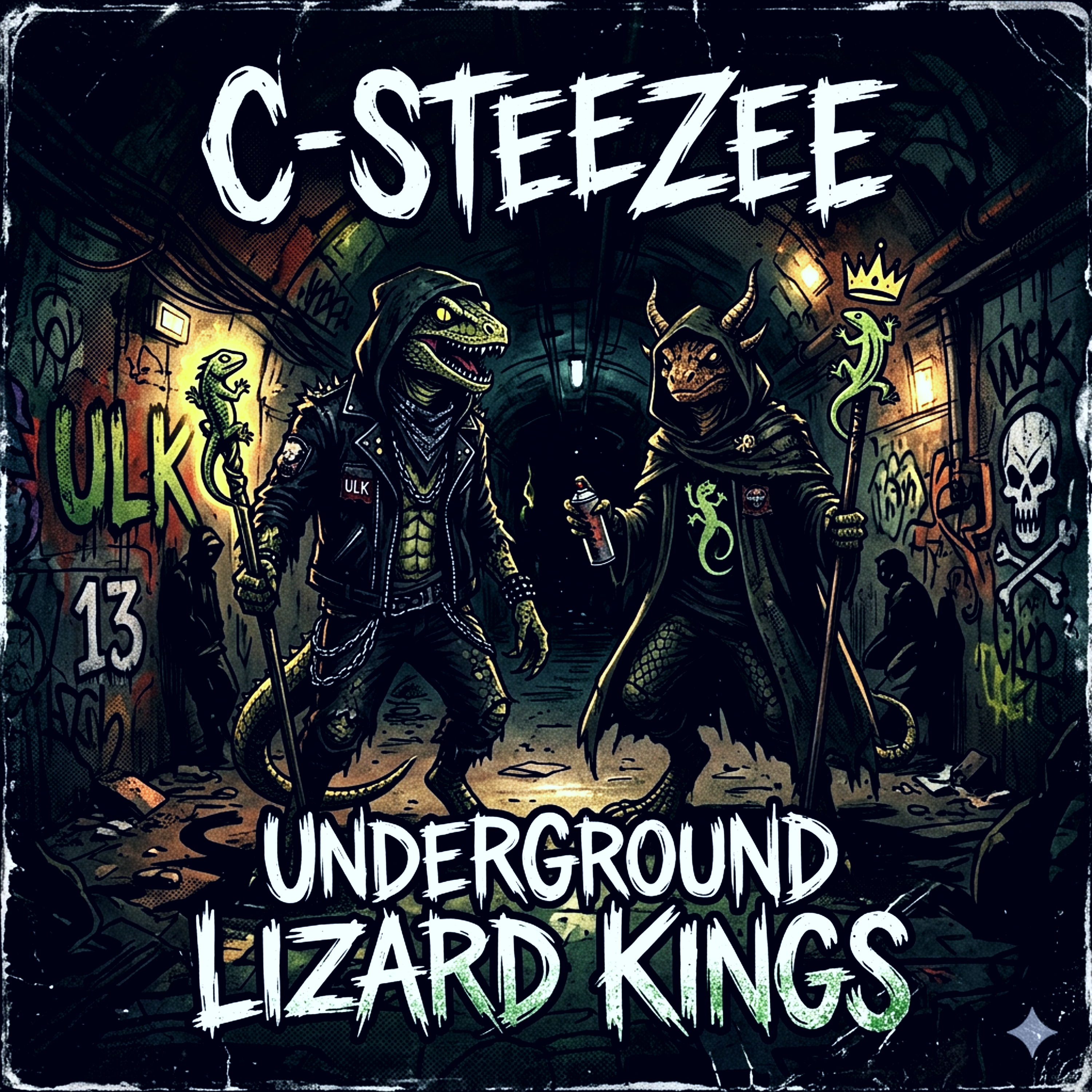 Underground Lizard Kings by C-Steezee cover art