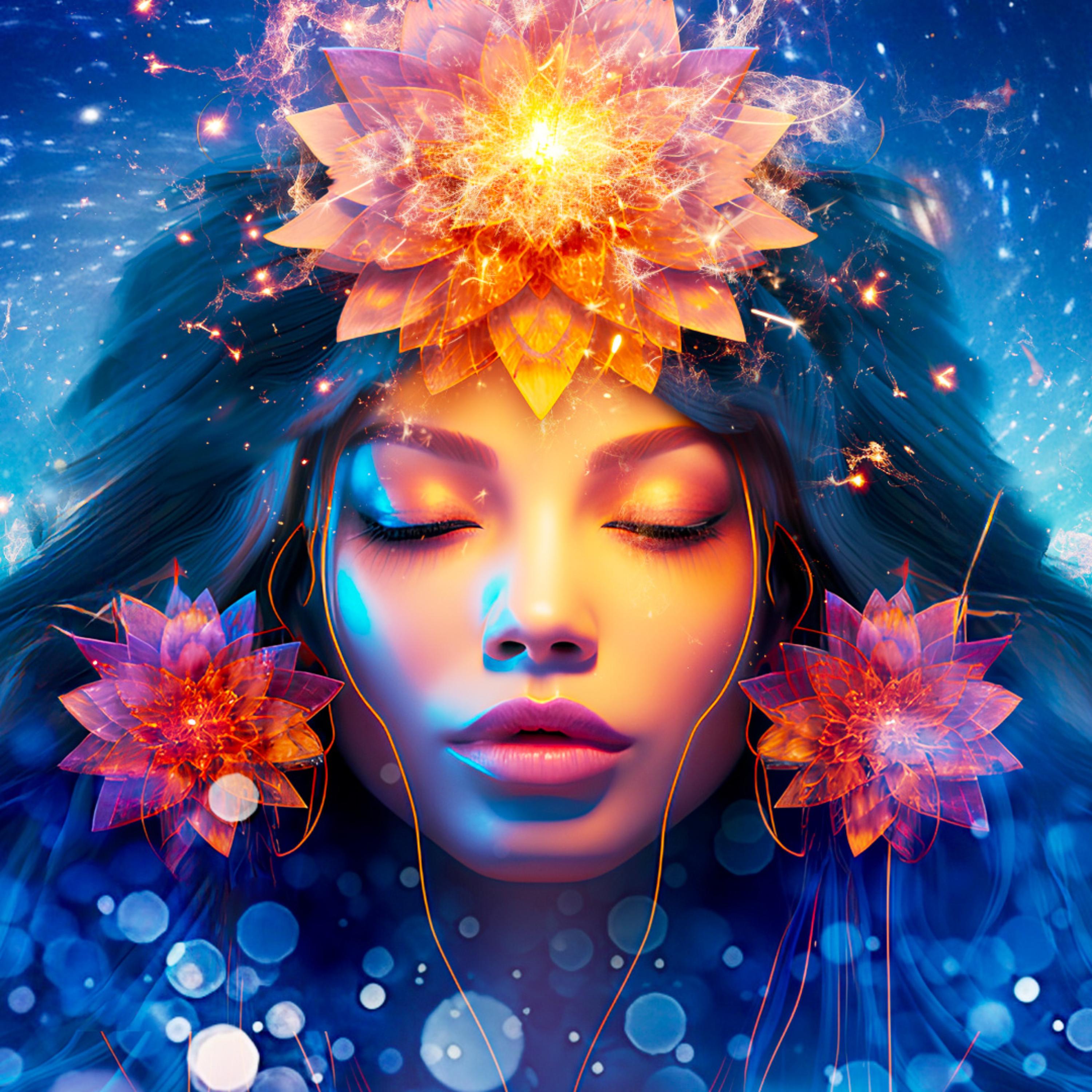 528 Hz Manifest Greatness Within artwork