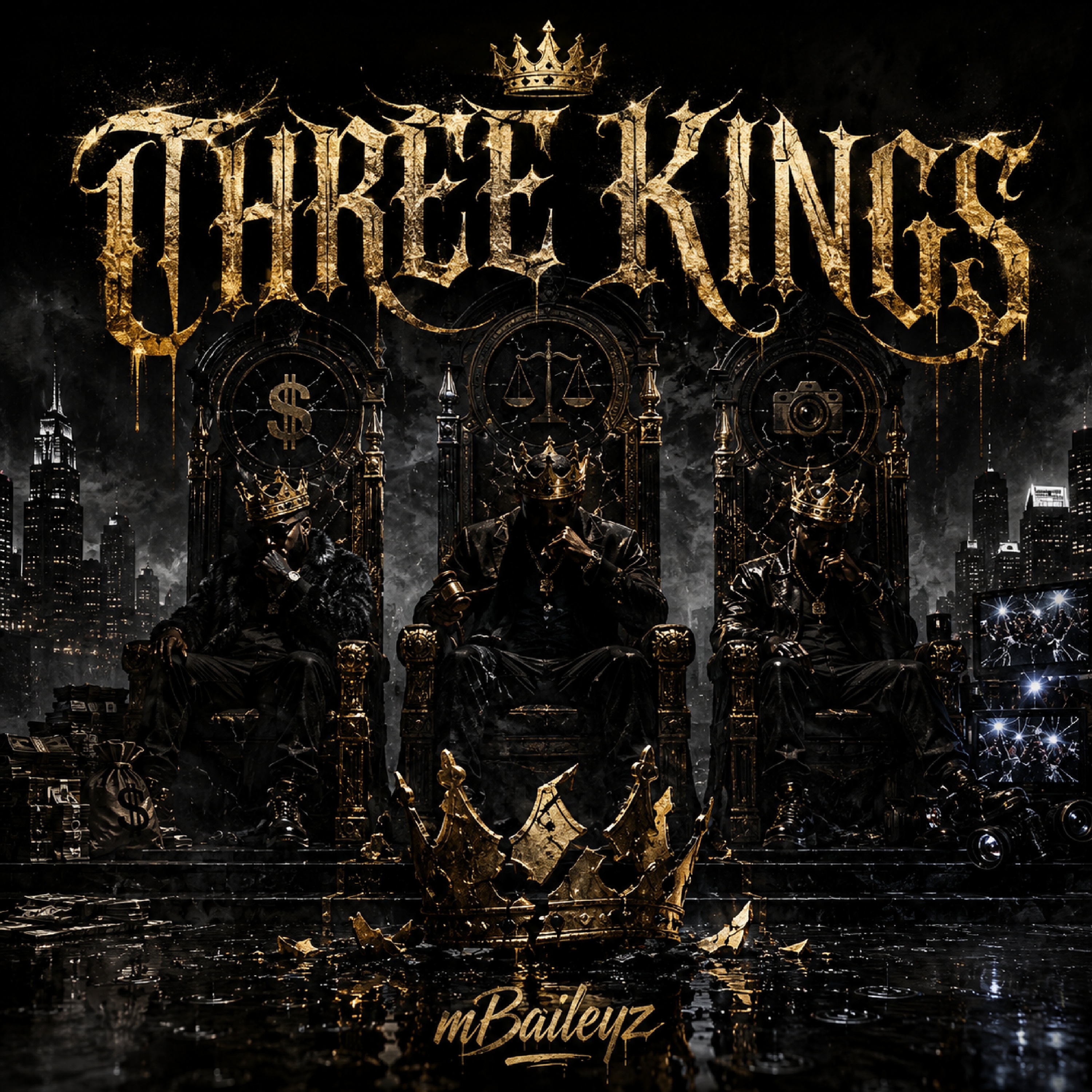 THREE KINGS by mBaileyz cover art
