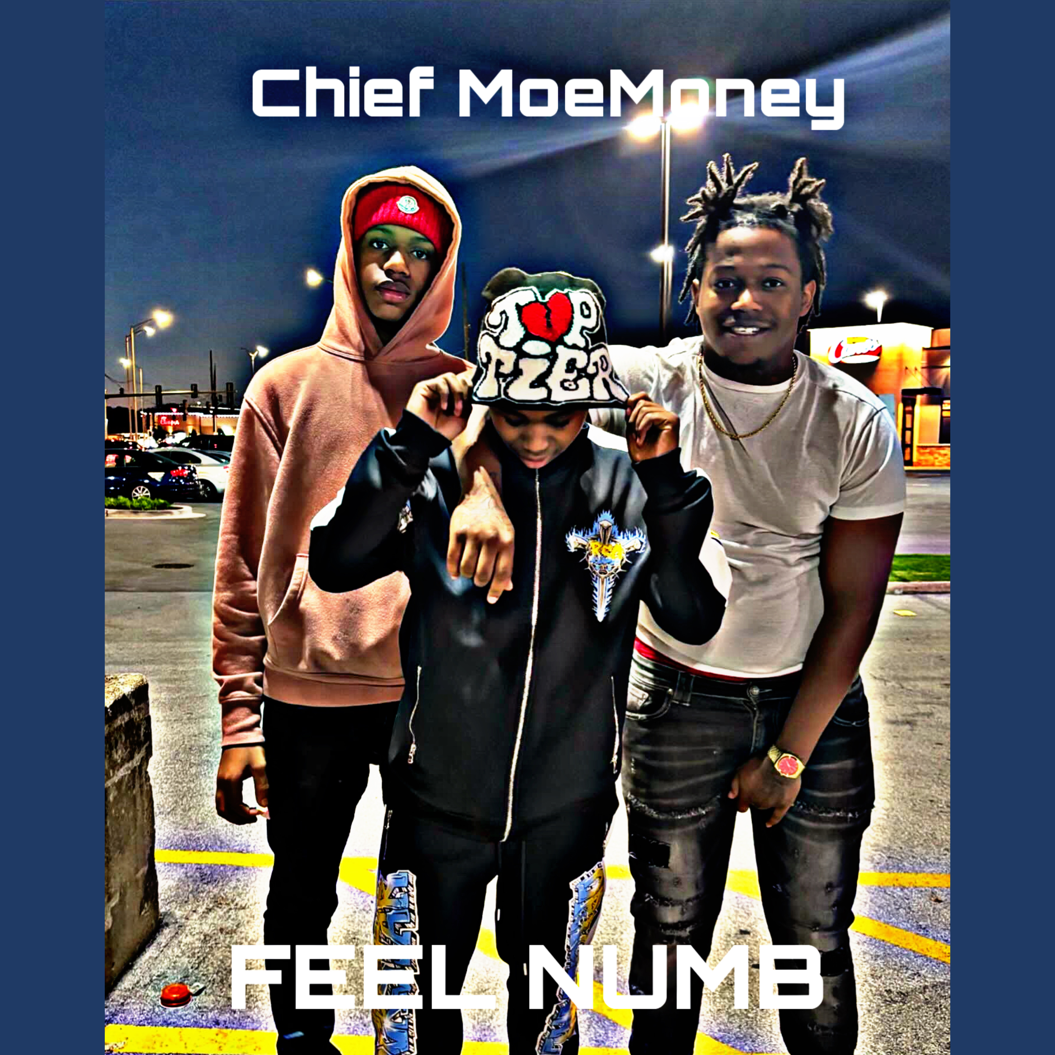 FEEL NUMB artwork