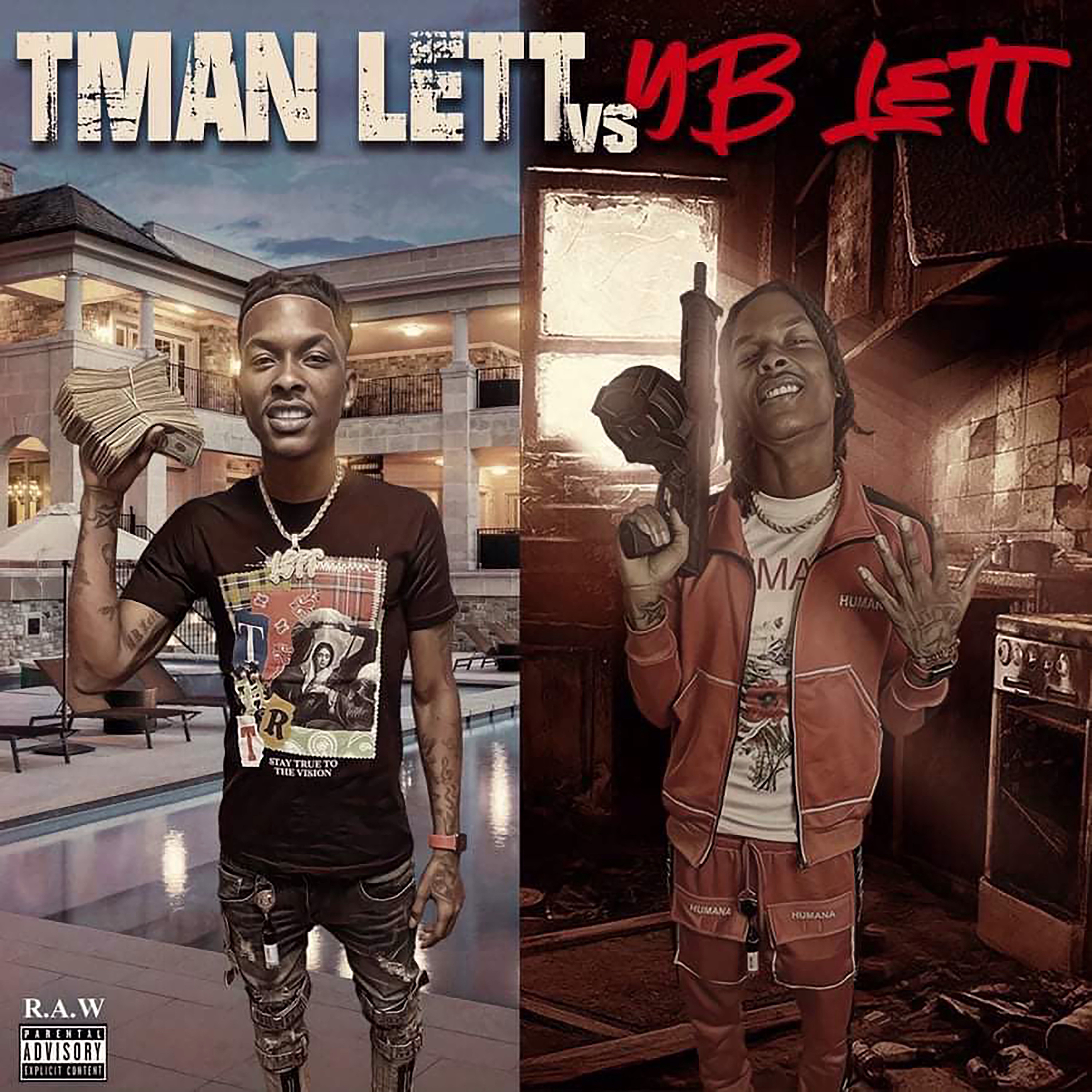 Tman Lett Vs Tman Lett artwork