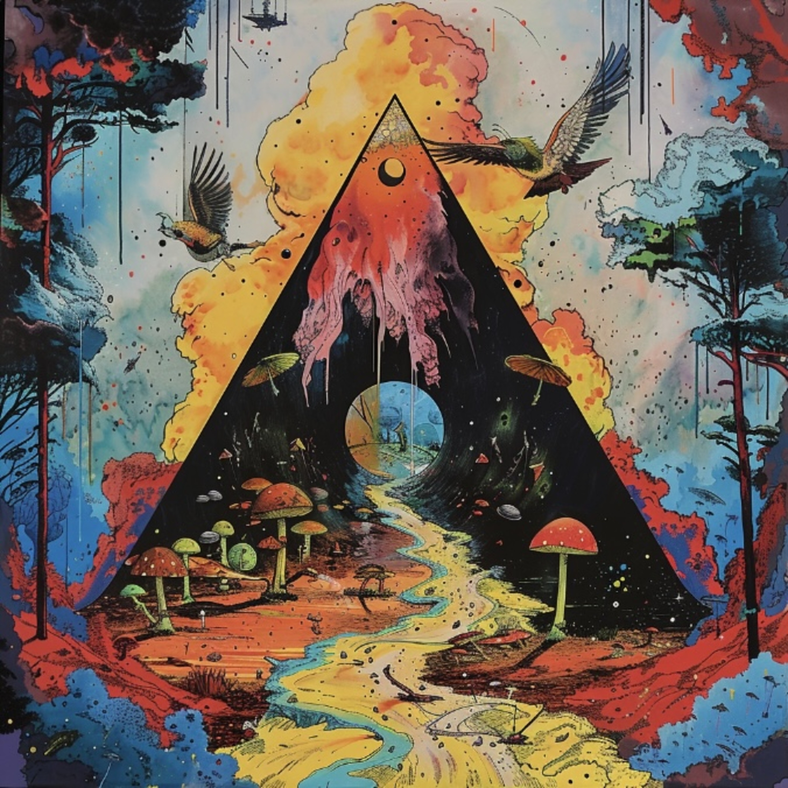 PRISMATIC EFFLUX artwork
