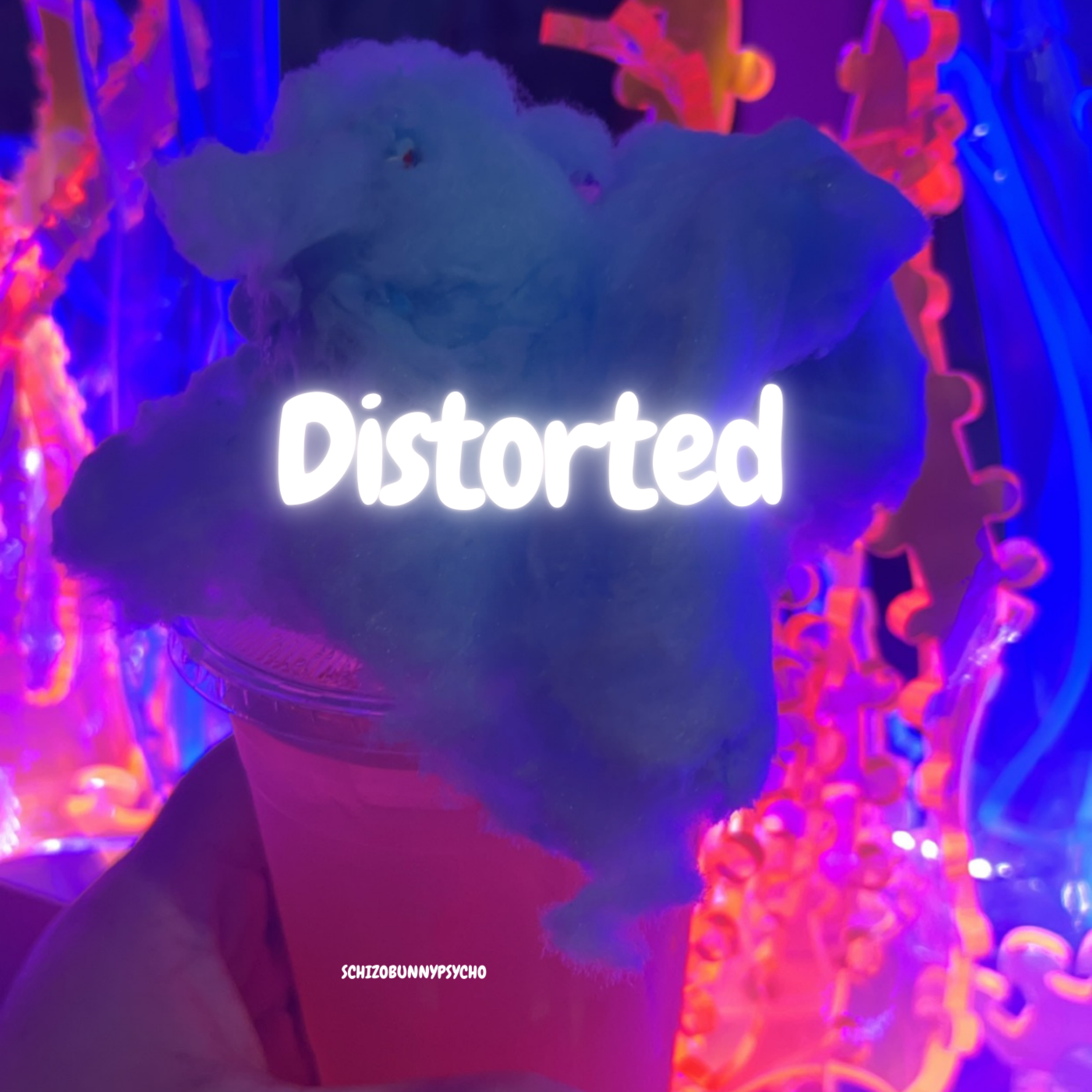 Distorted artwork