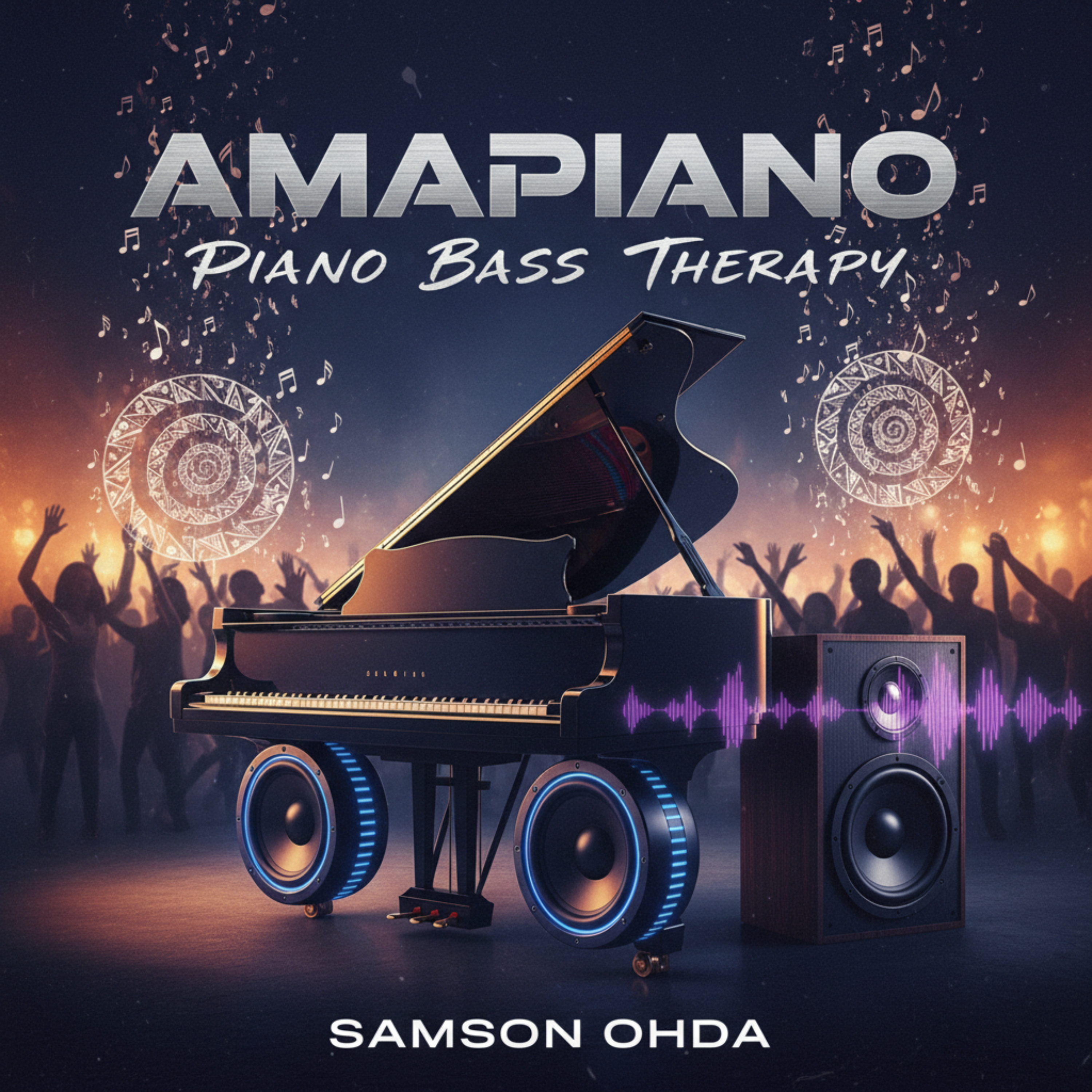 Piano Bass Therapy by Samson Ohda  cover art