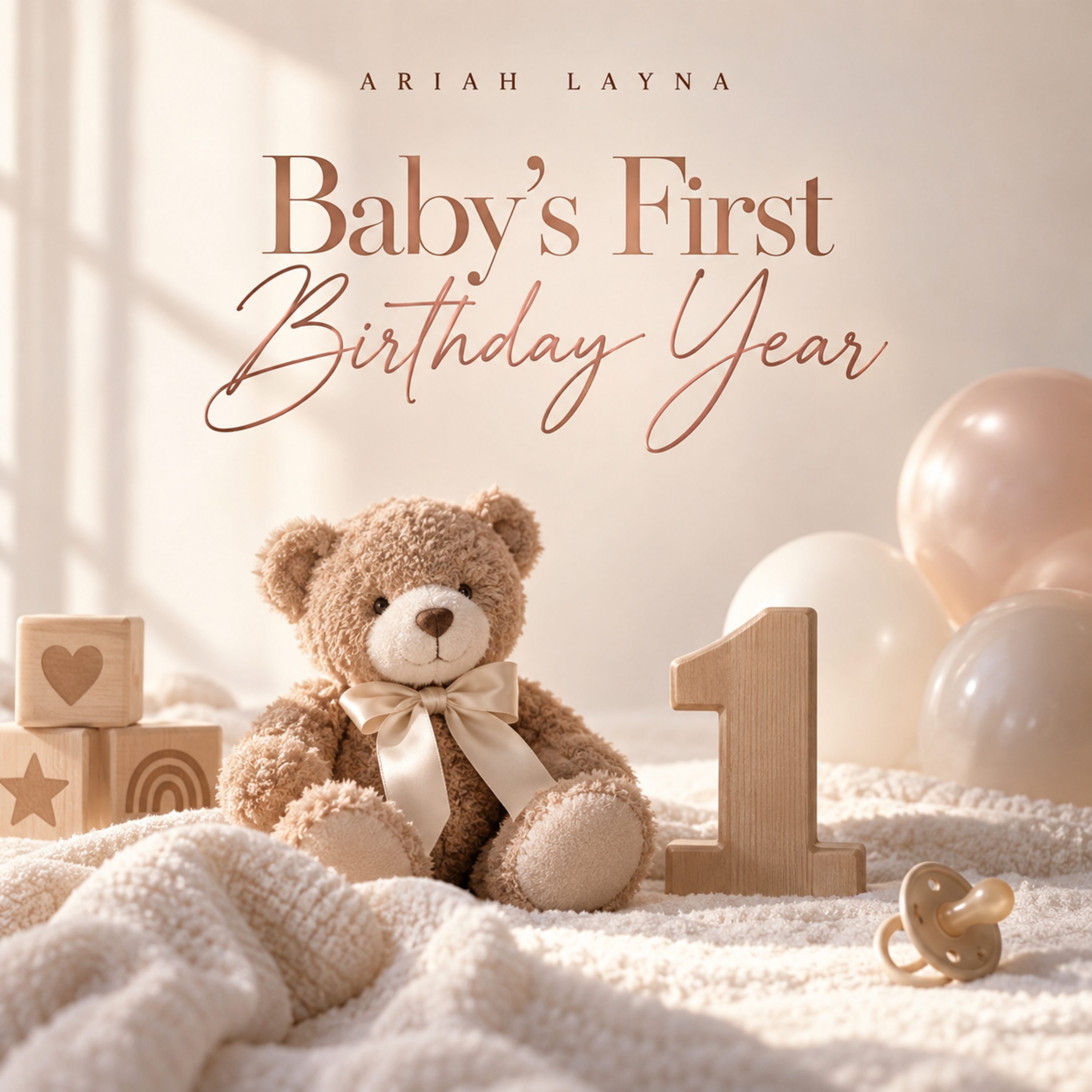 Baby's First Birthday Year by Ariah Layna cover art