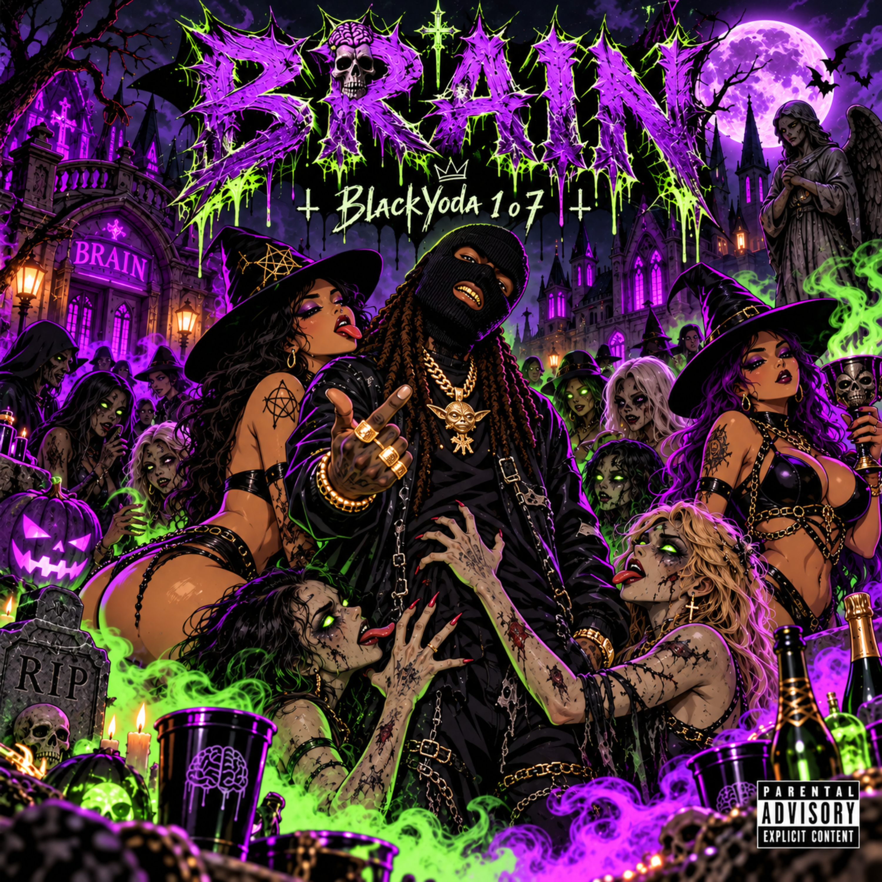 Brain by BlackYoda107 cover art