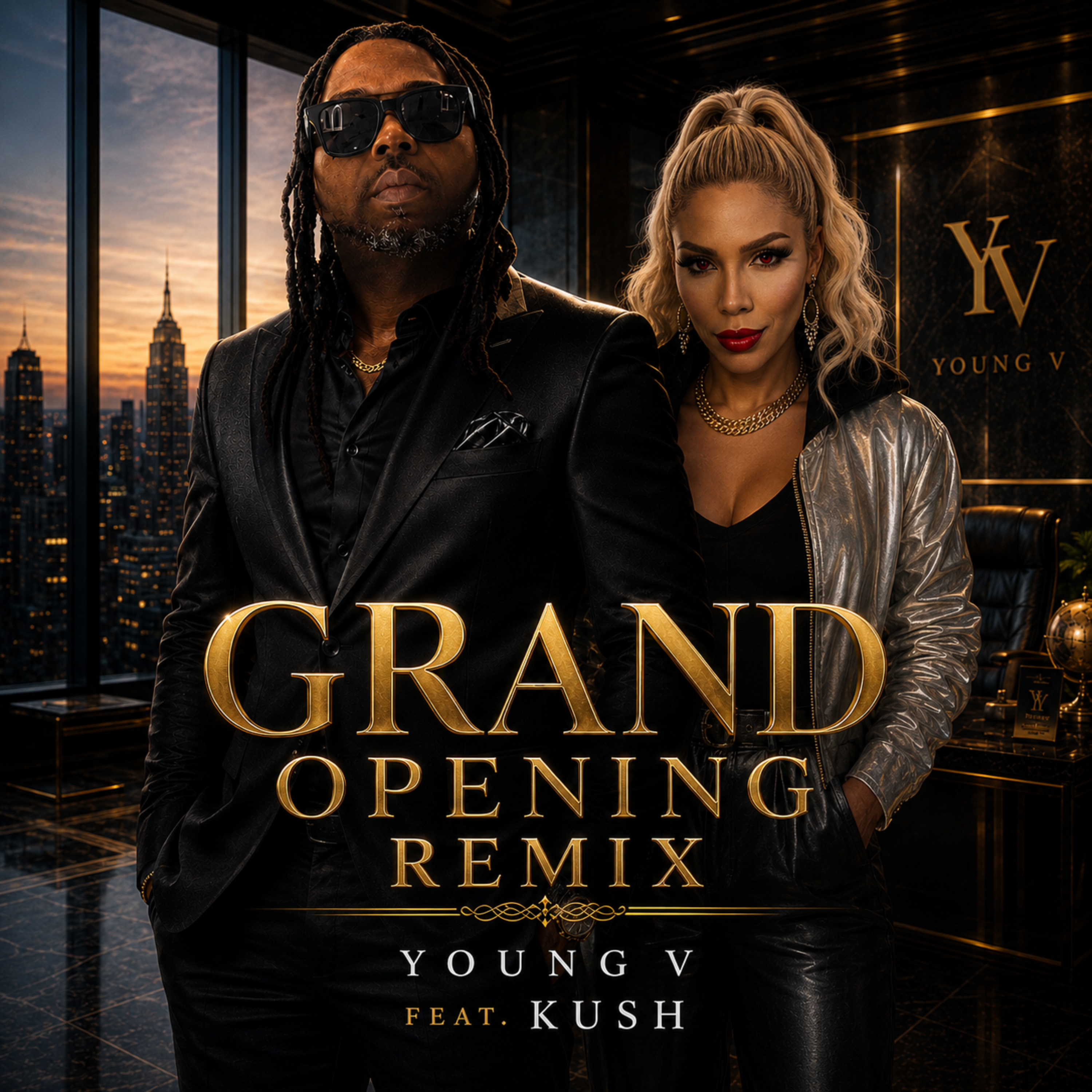 Grand Opening (Remix) by Young V. cover art