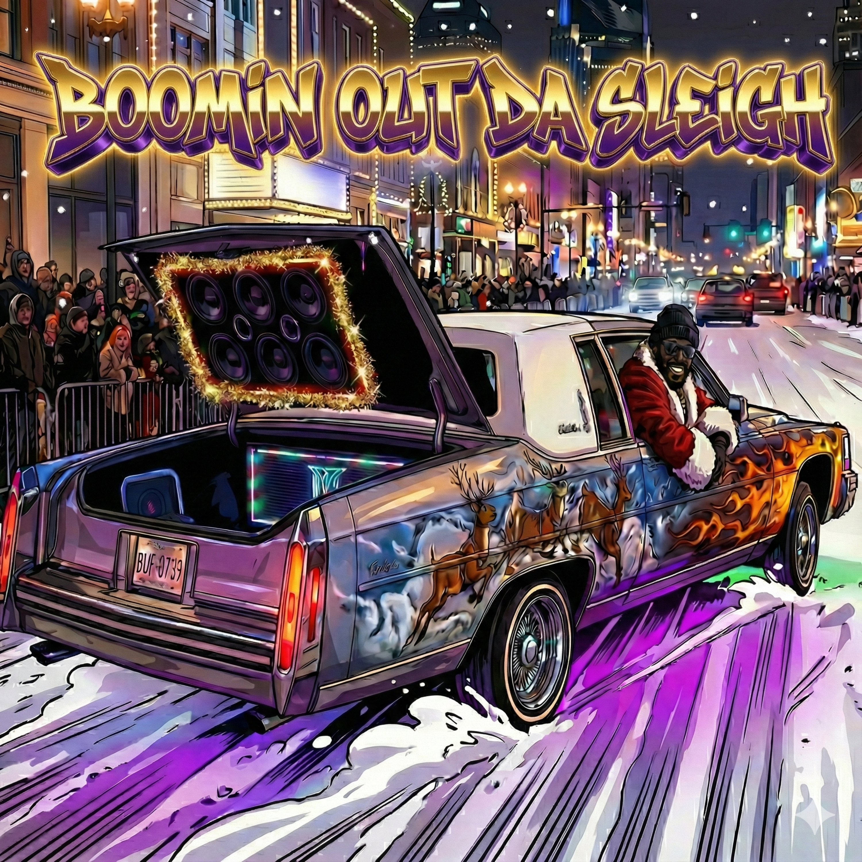 Boomin Out Da Sleigh artwork