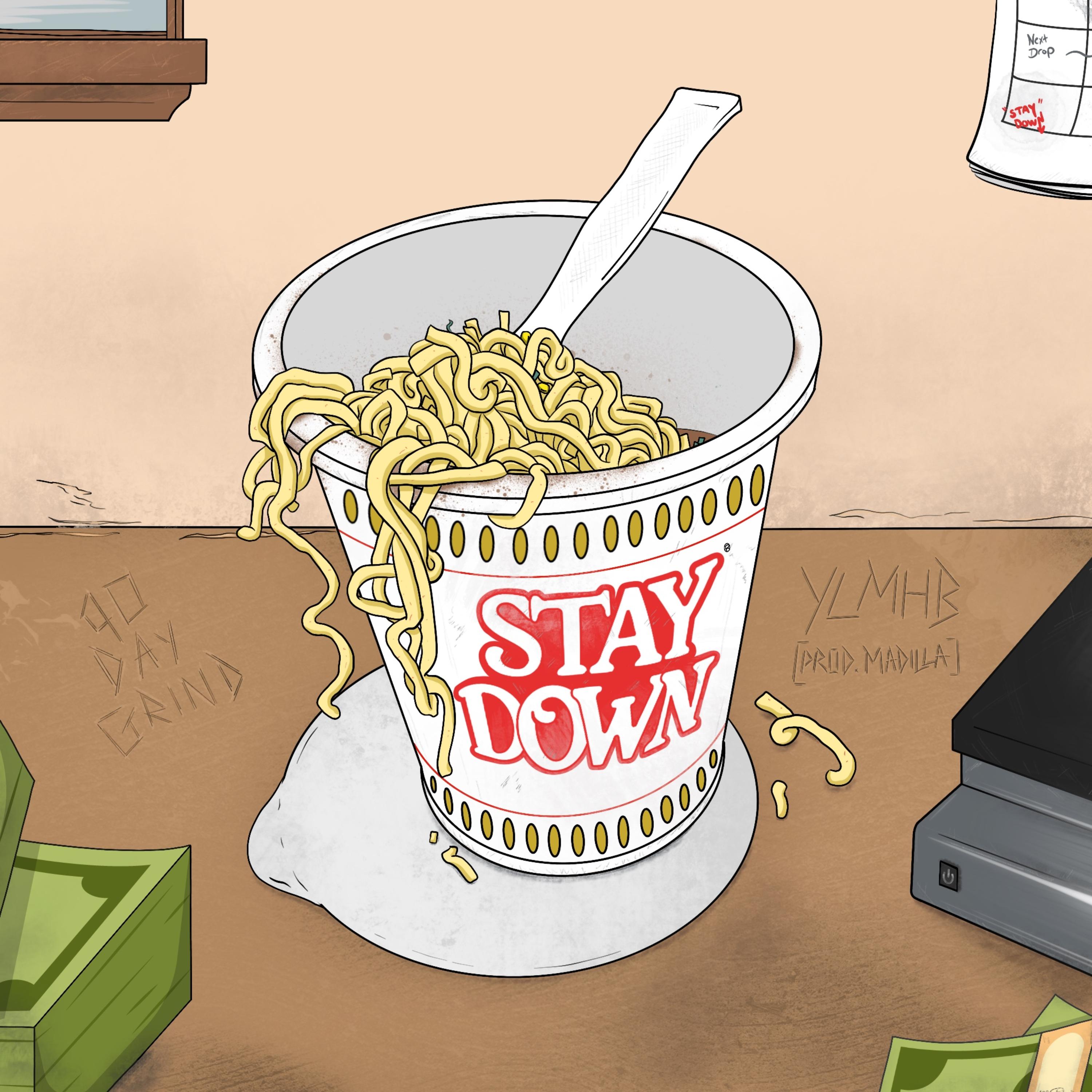 STAY DOWN artwork