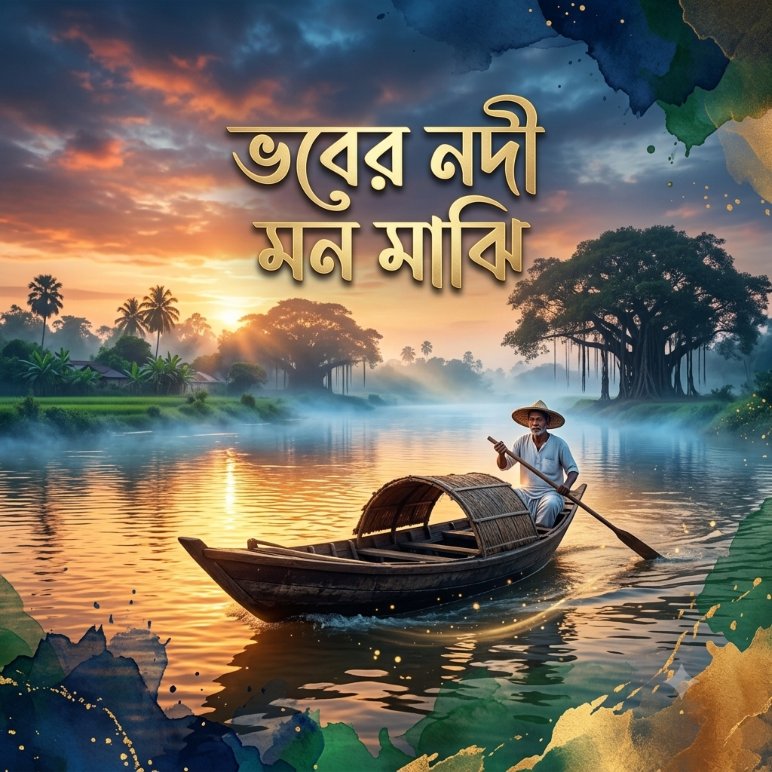 ভবের নদী মন মাঝি (Bhover Nodi Mon Majhi) by Rabiul Karim cover art