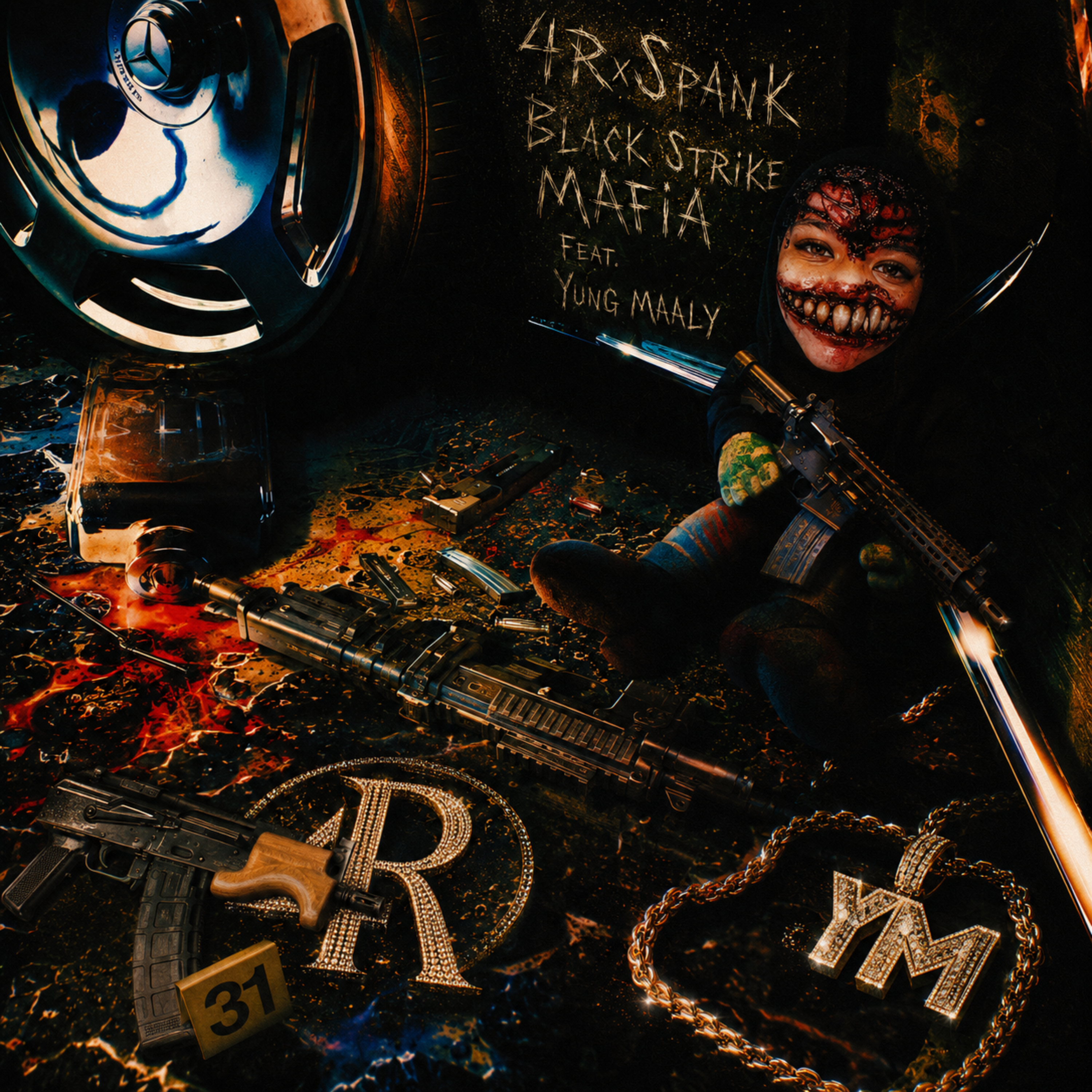 black strike mafia by 4RxSpank cover art