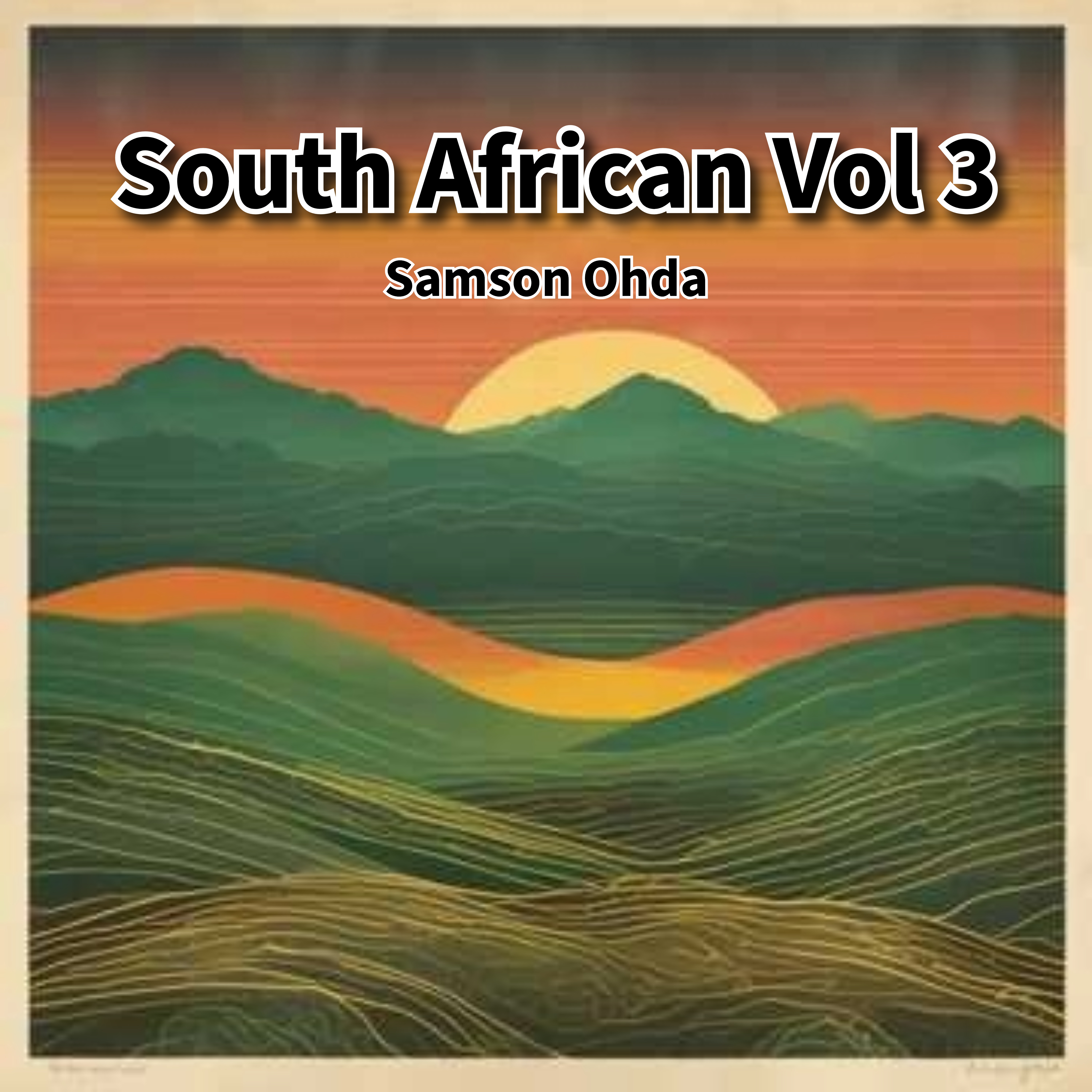 South African Vol 3 Album artwork