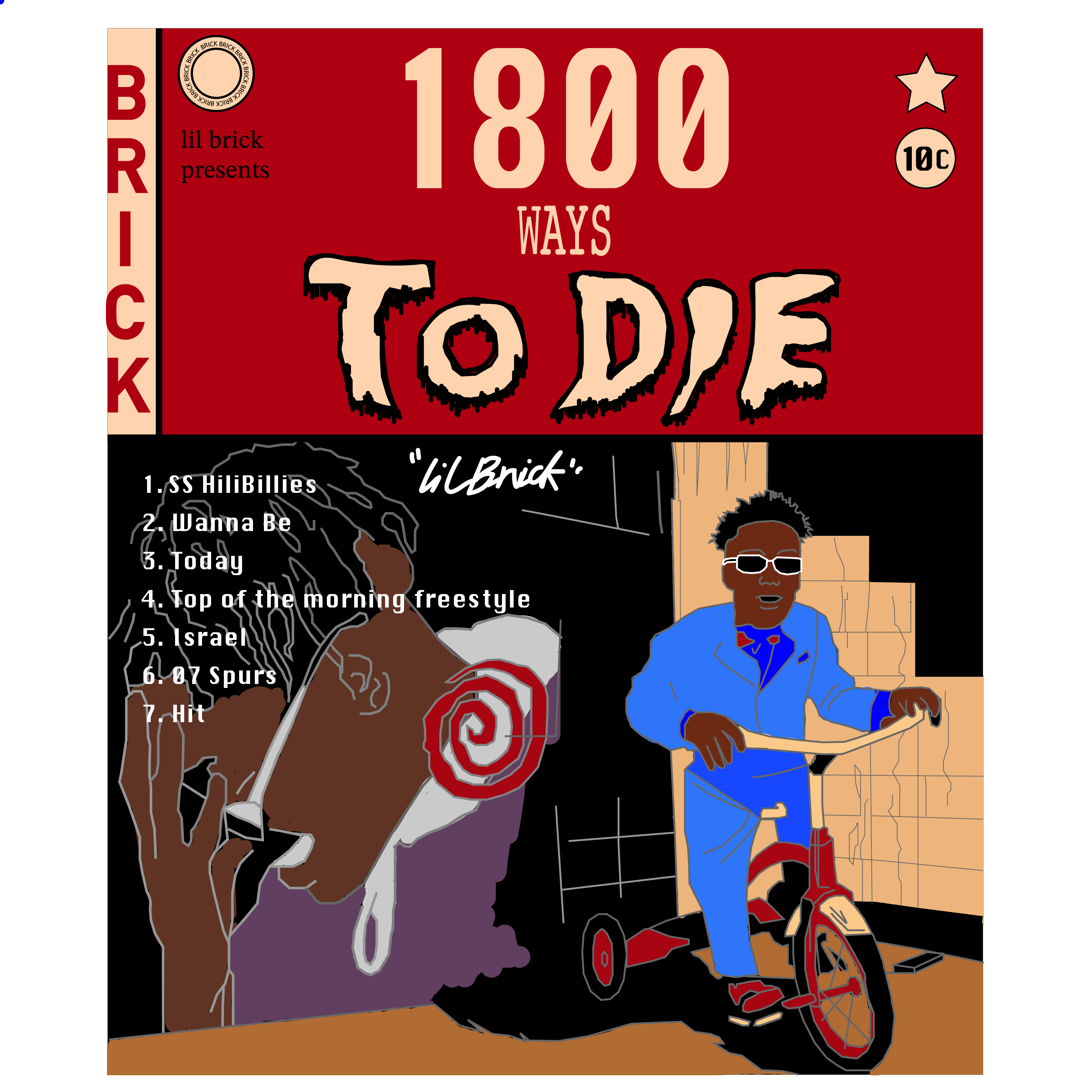 1800 Ways To Die artwork