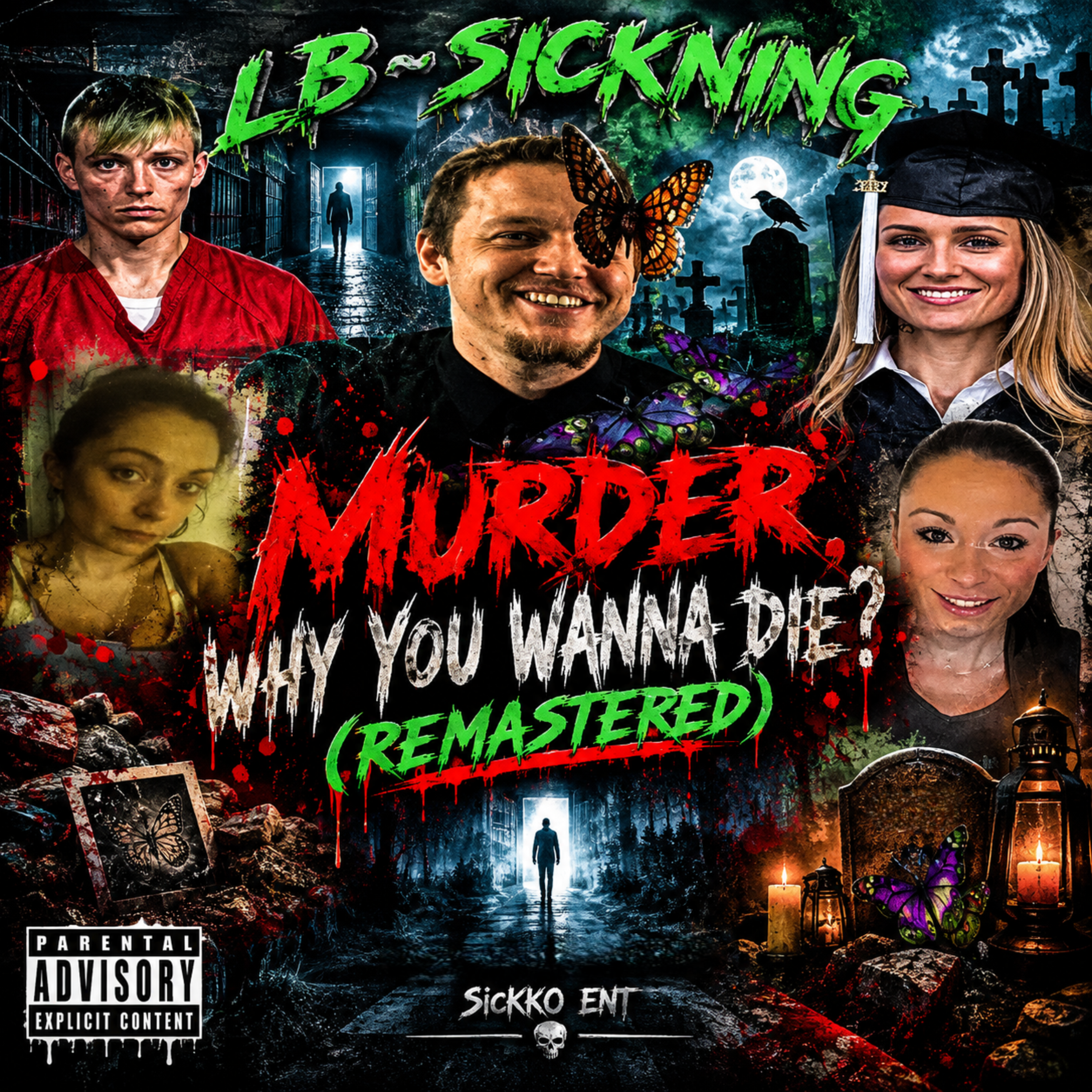 Murder Why You Wanna Die? (Remasterd) by LB~Sickning cover art