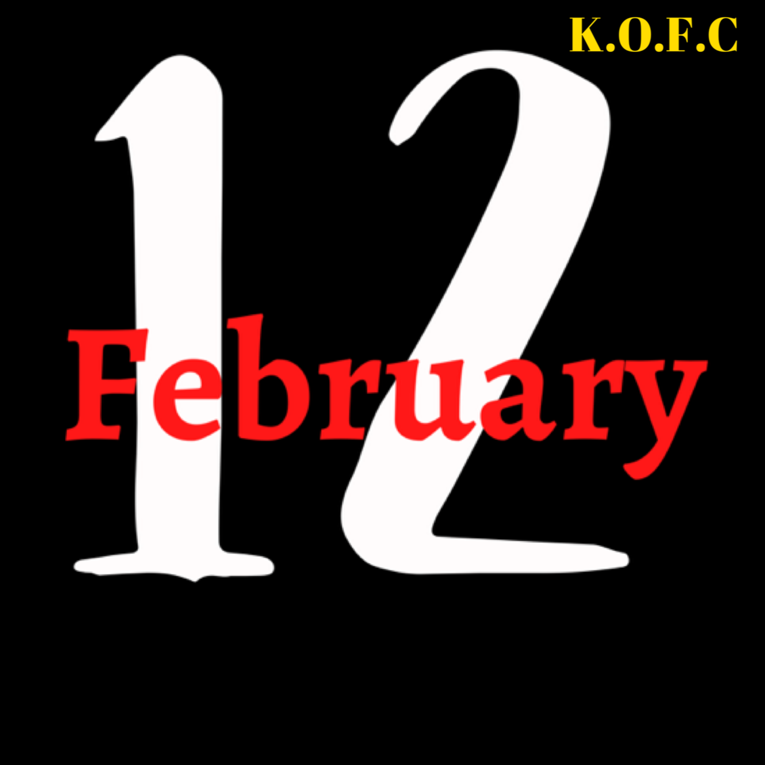 February 12 artwork