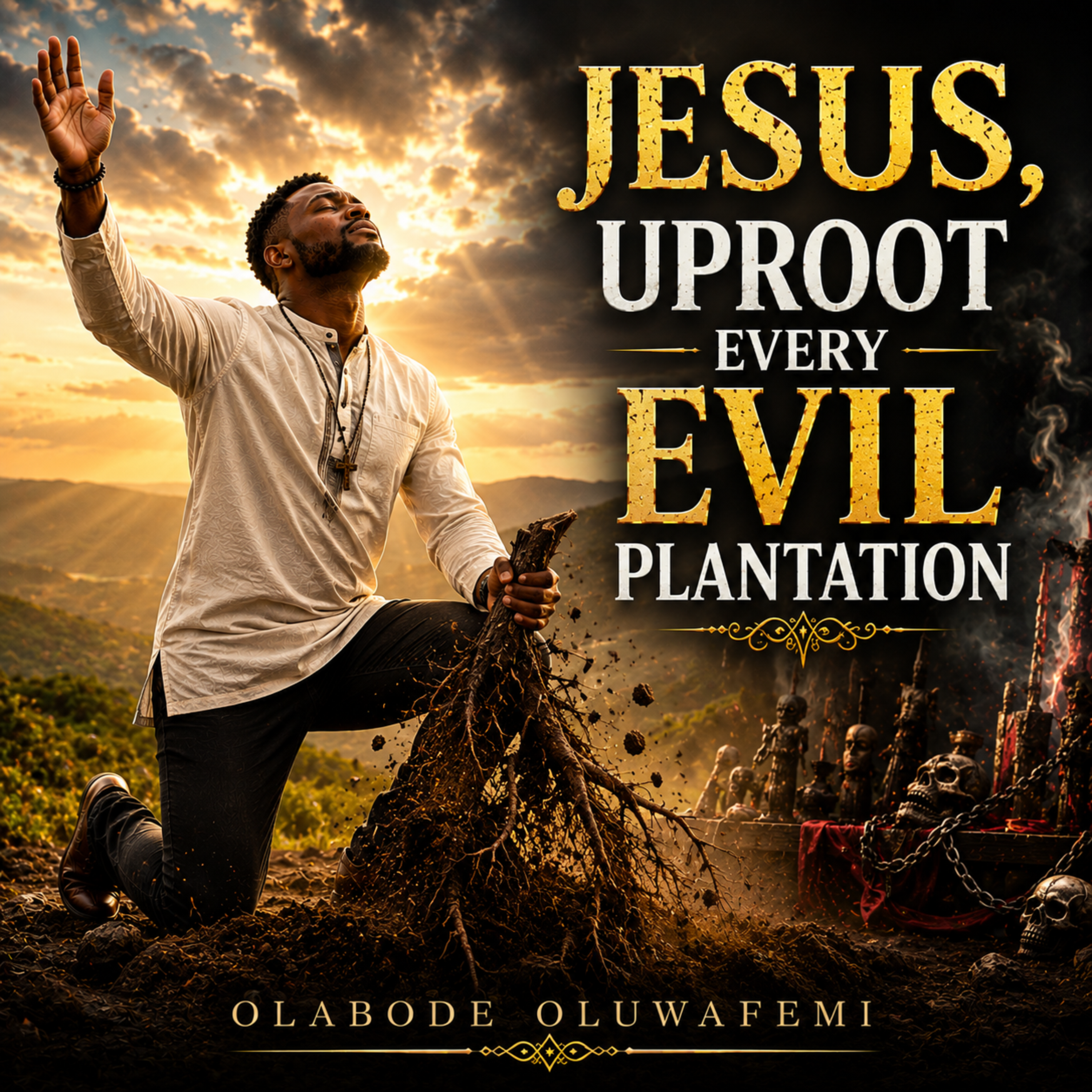 Jesus, Uproot Every Evil Plantation by olabode oluwafemi cover art