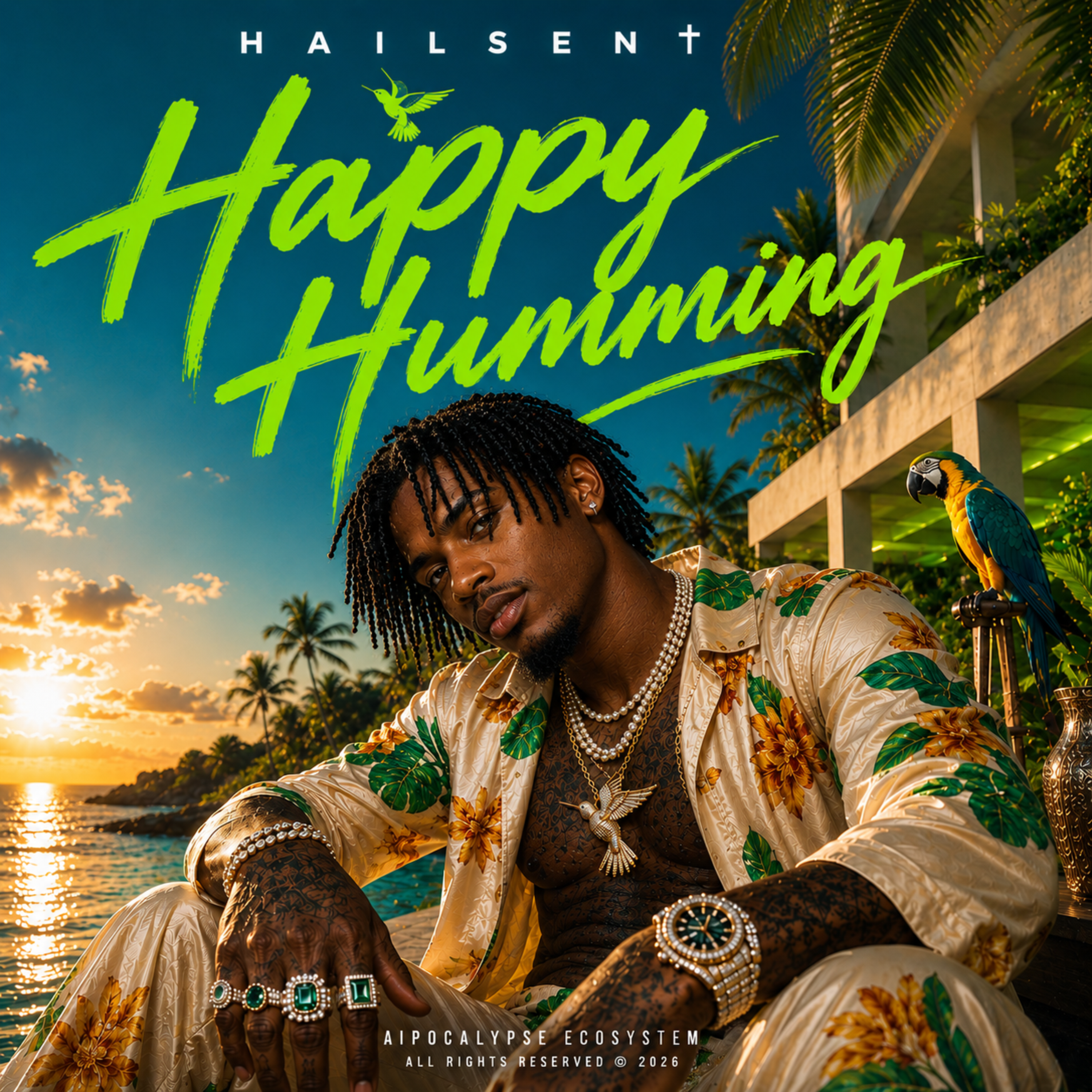 HAPPY HUMMING by AIPOCALYPSE cover art