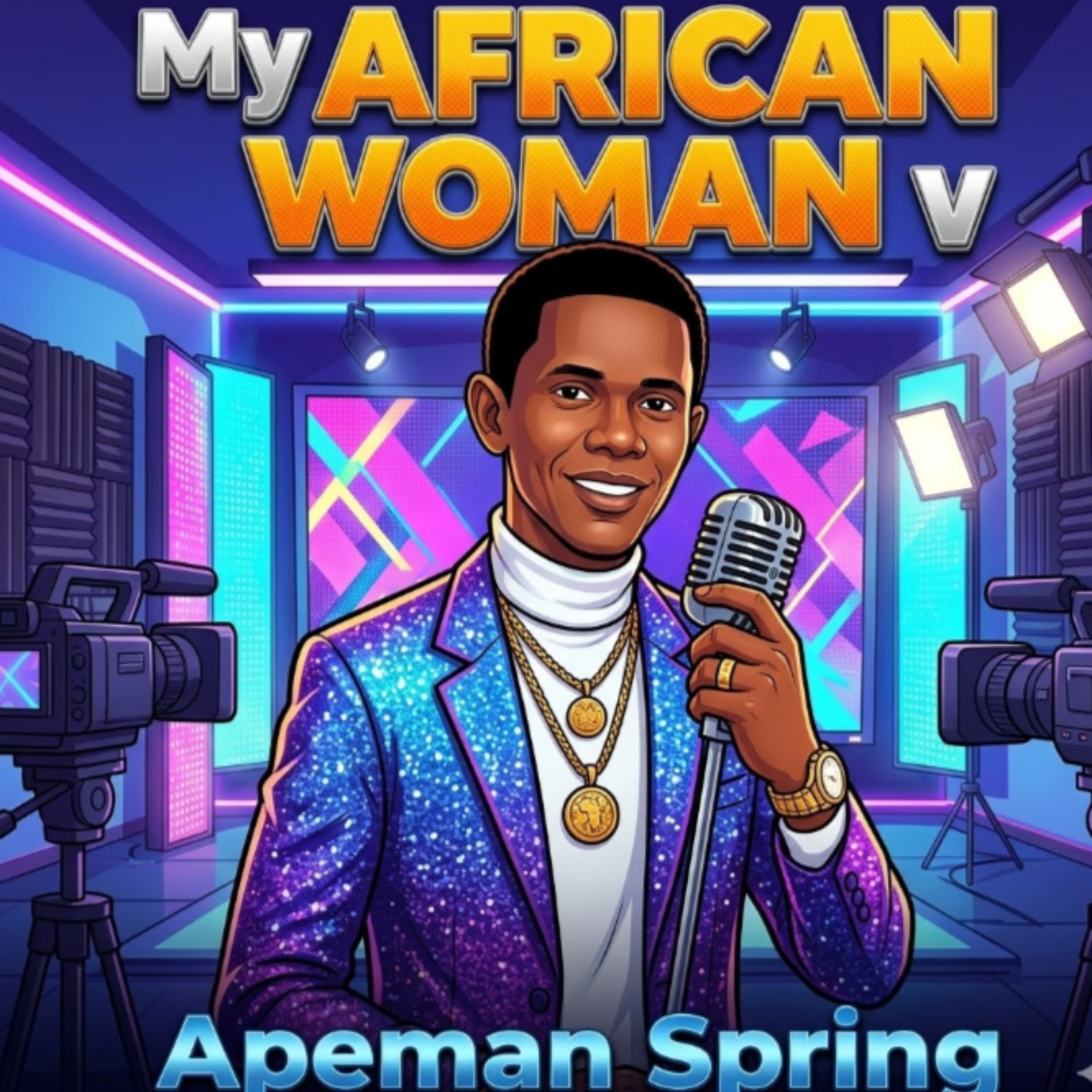 My African Woman artwork