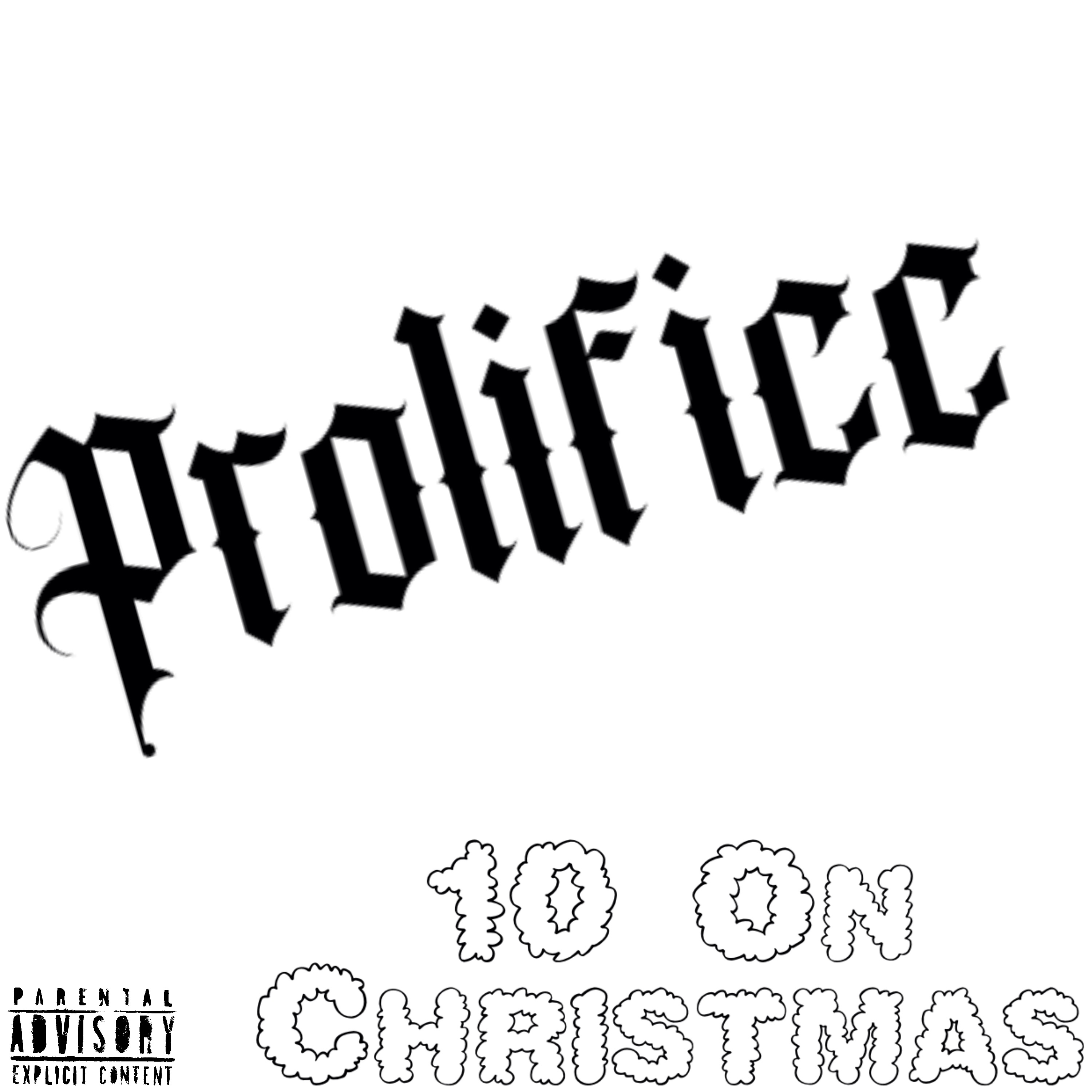 10 On Christmas artwork